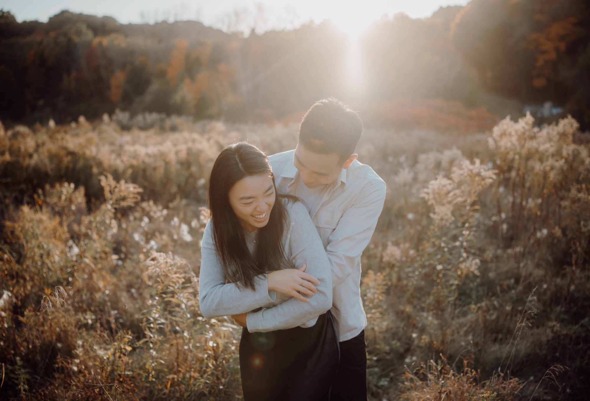 Documentary wedding photo
