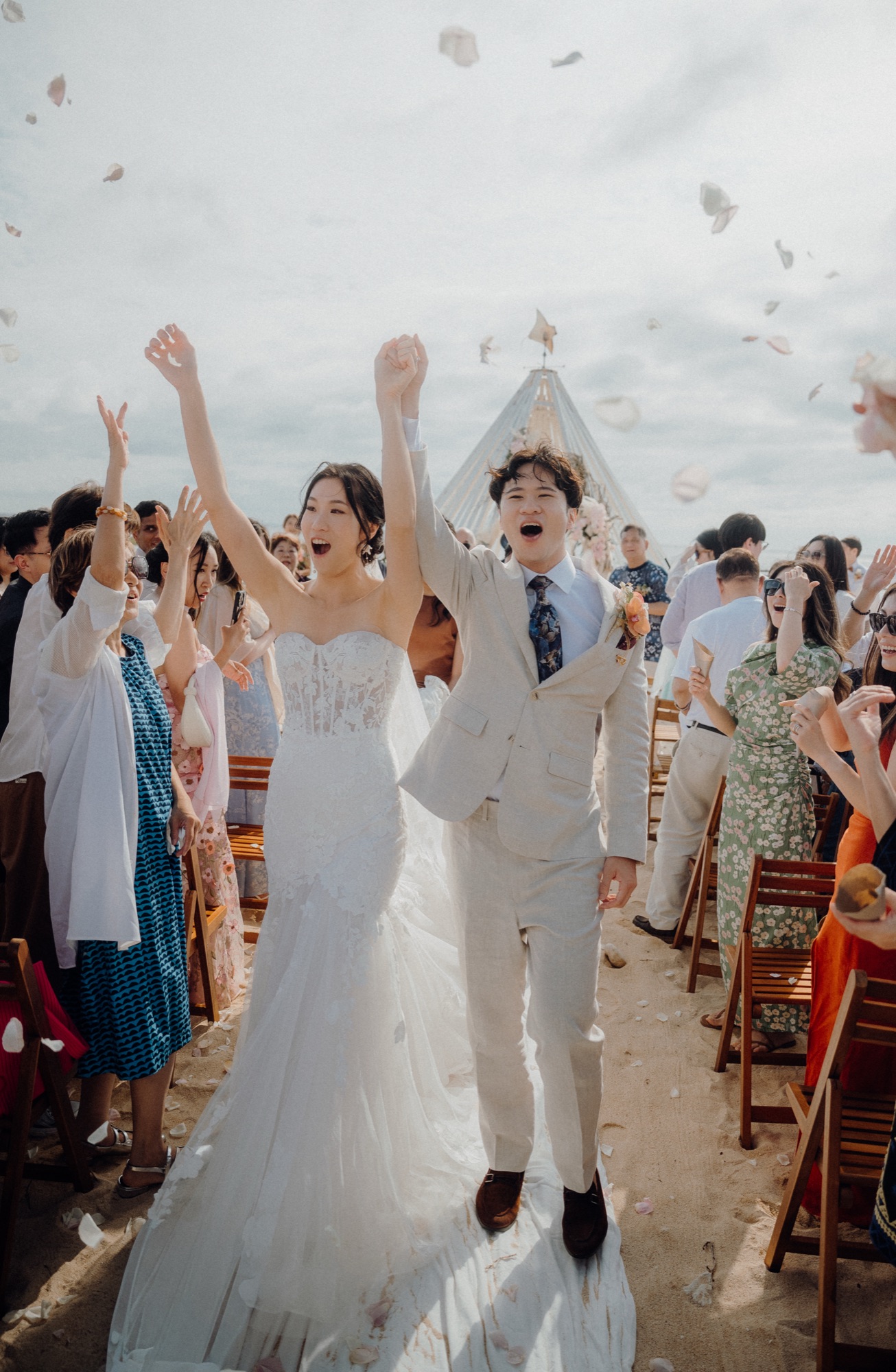 Destination wedding photograph
