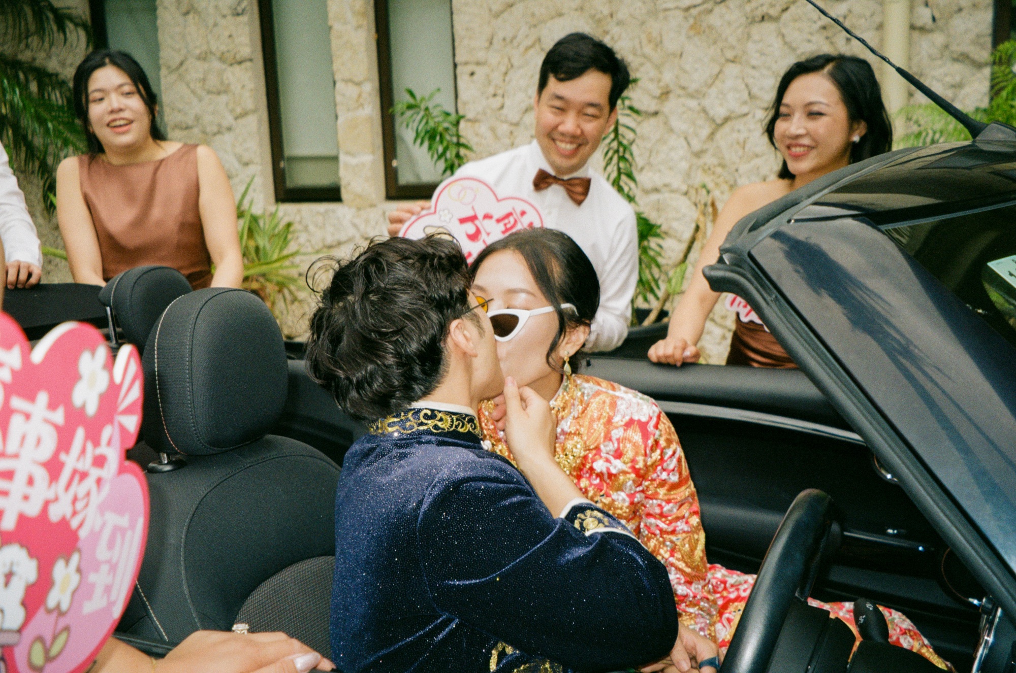 Jon & Constance Okinawa wedding on 35mm film