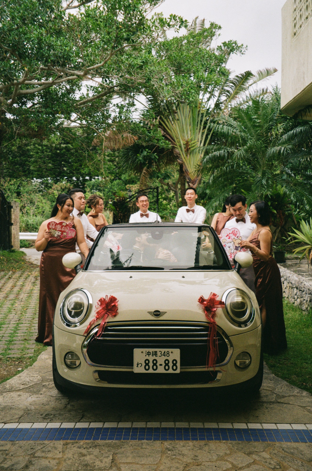 Jon & Constance Okinawa wedding on 35mm film