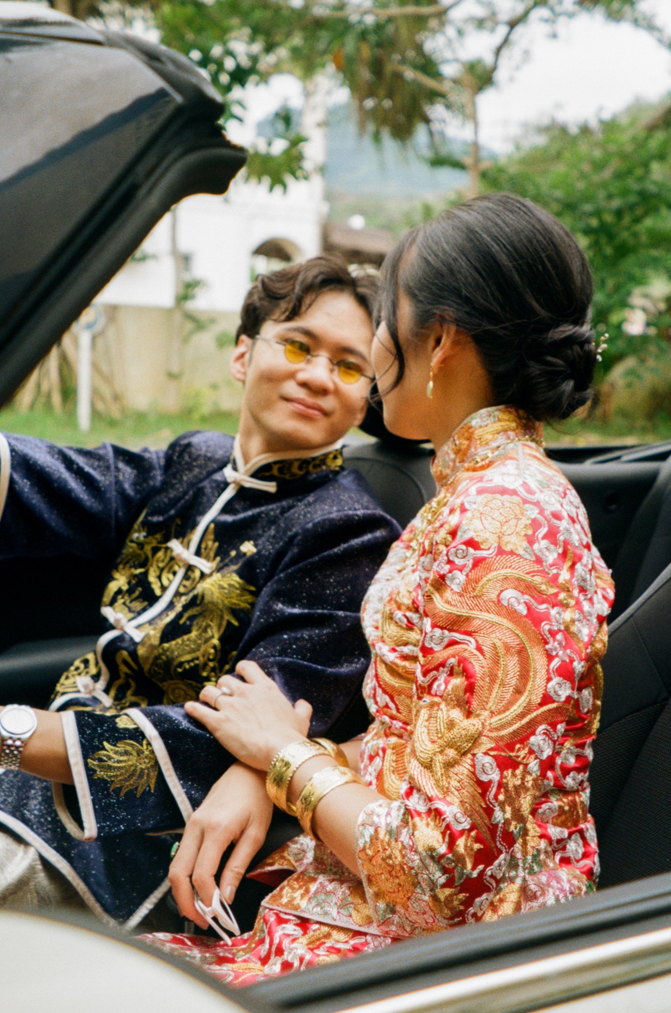 Jon & Constance Okinawa wedding on 35mm film