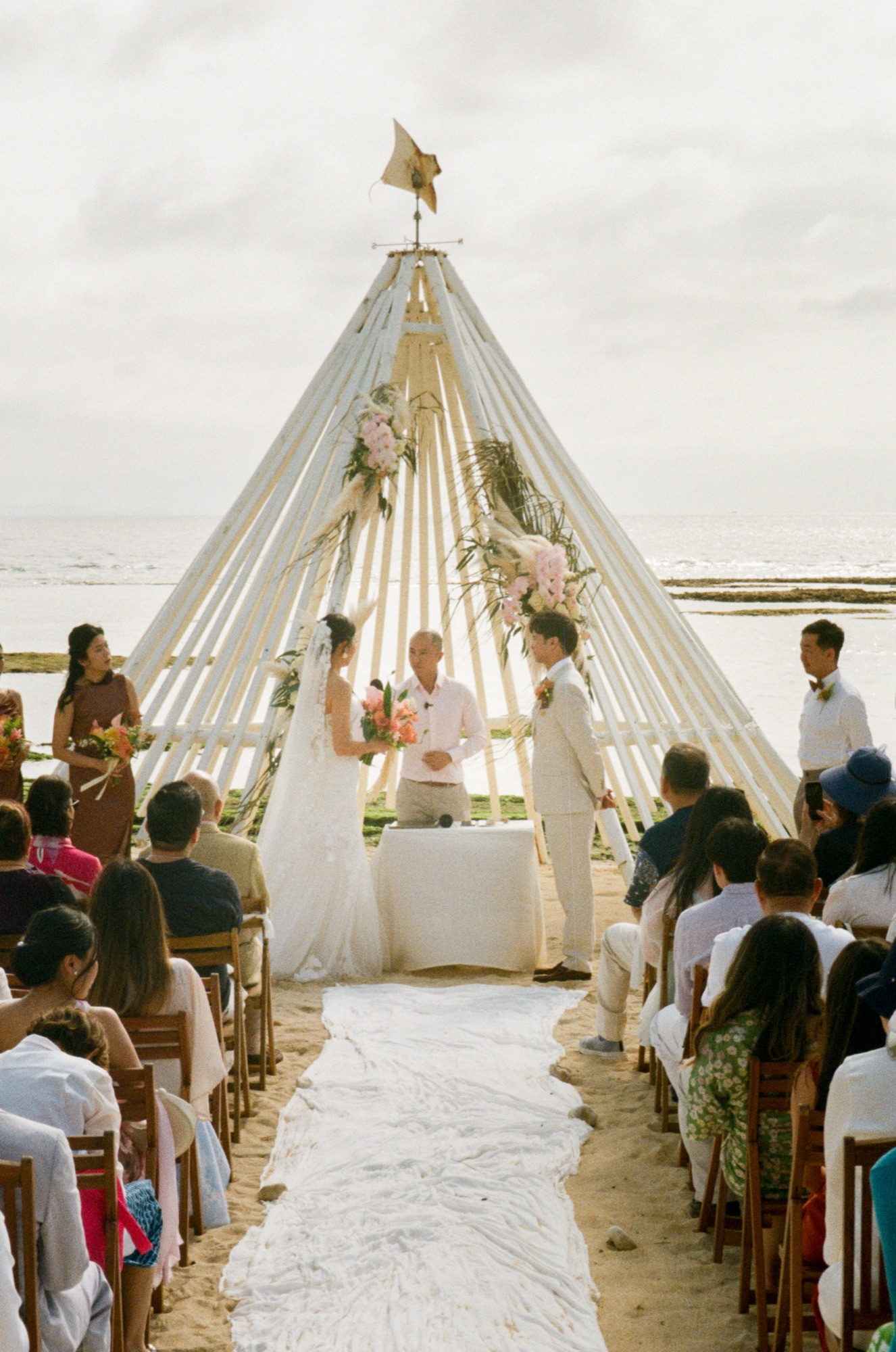 Jon & Constance Okinawa wedding on 35mm film