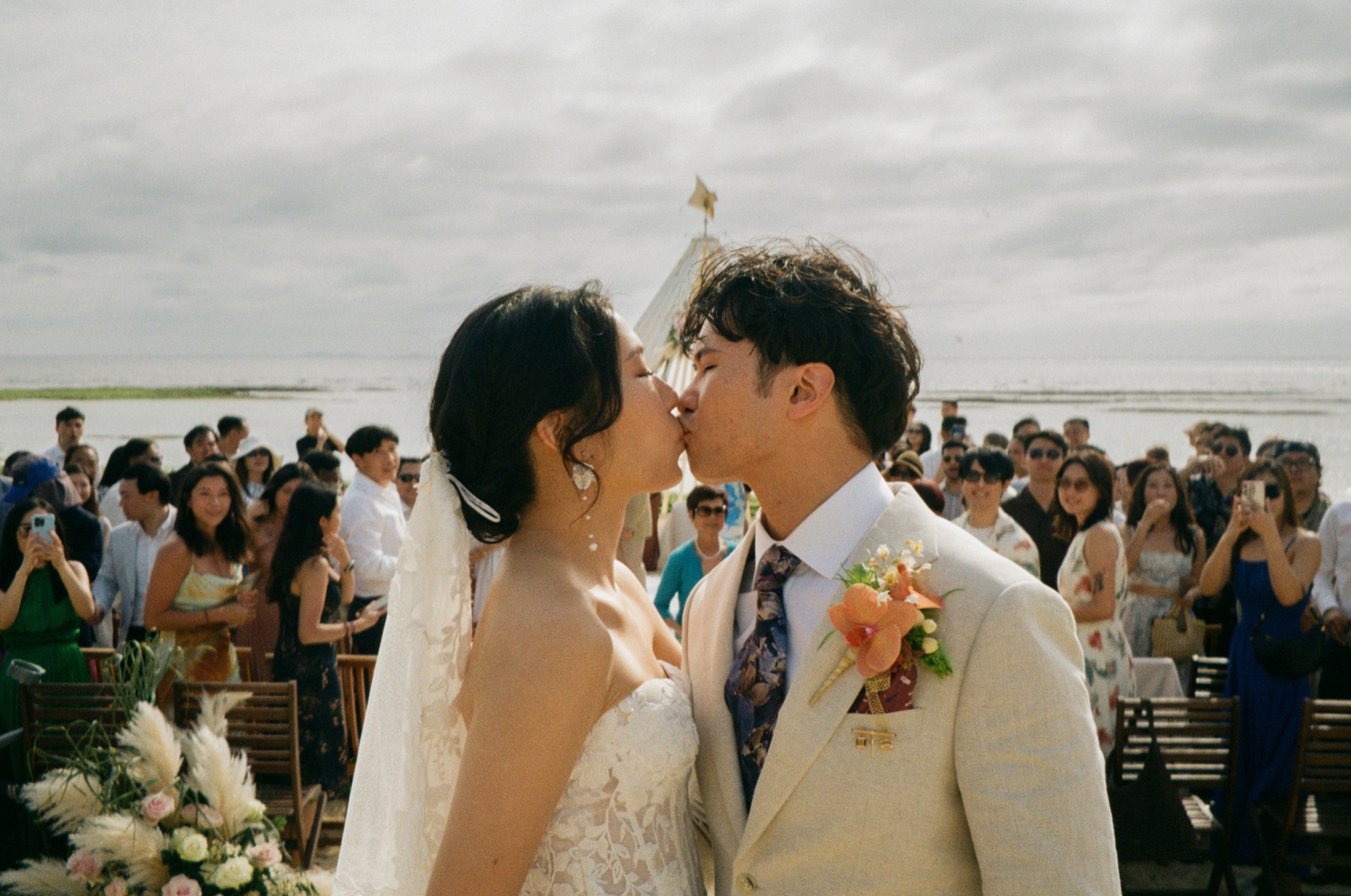 Jon & Constance Okinawa wedding on 35mm film