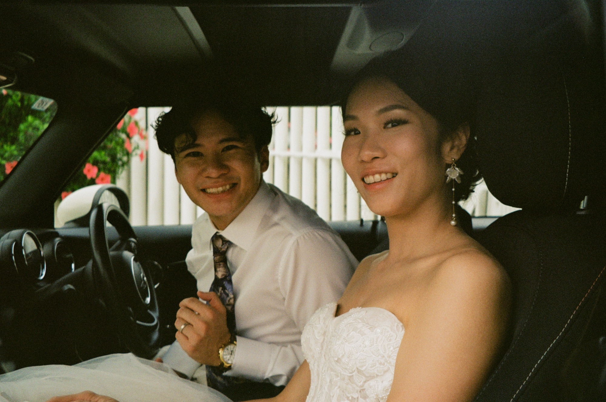 Jon & Constance Okinawa wedding on 35mm film