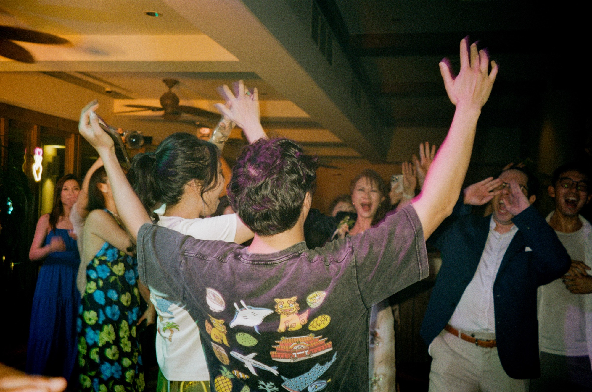 Jon & Constance Okinawa wedding on 35mm film