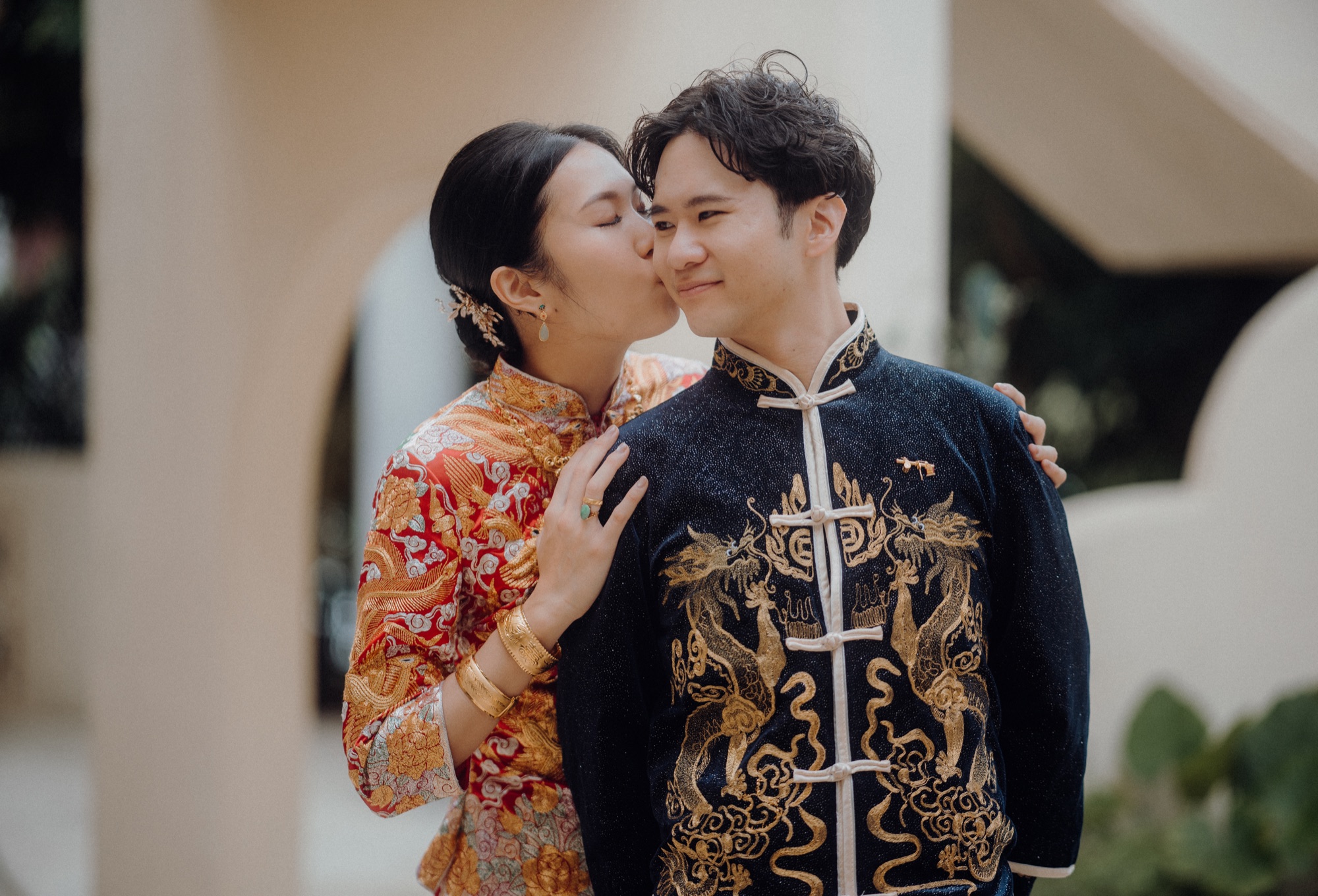 Jon & Constance destination wedding at ANA InterContinental Manza Beach Resort, Okinawa