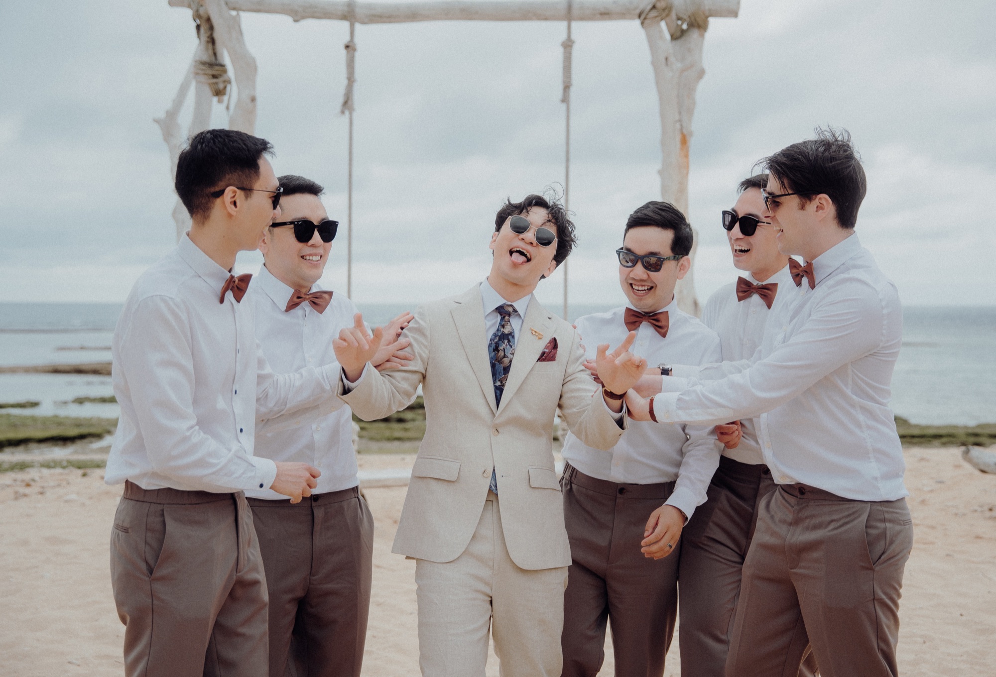 Jon & Constance destination wedding at ANA InterContinental Manza Beach Resort, Okinawa
