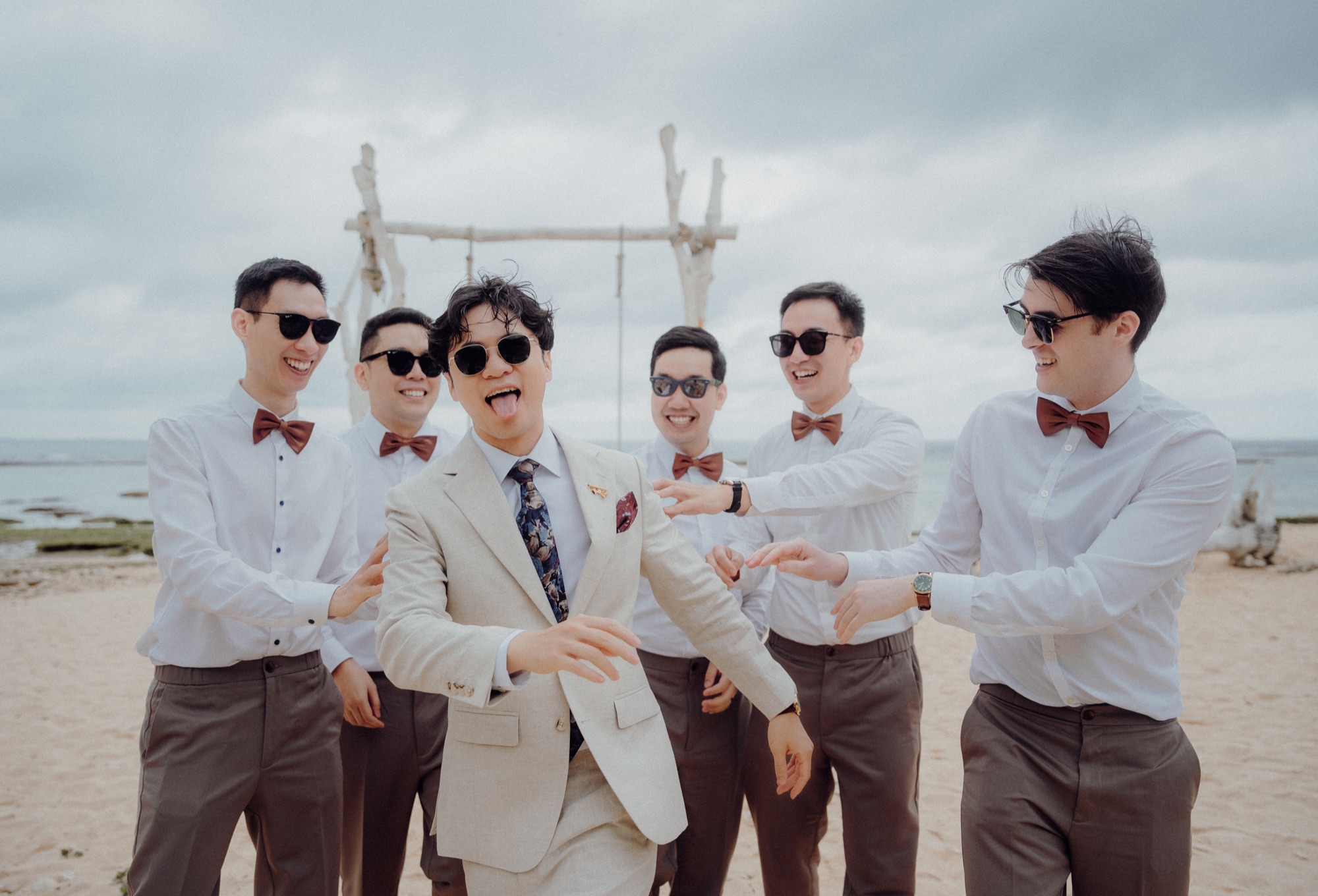 Jon & Constance destination wedding at ANA InterContinental Manza Beach Resort, Okinawa