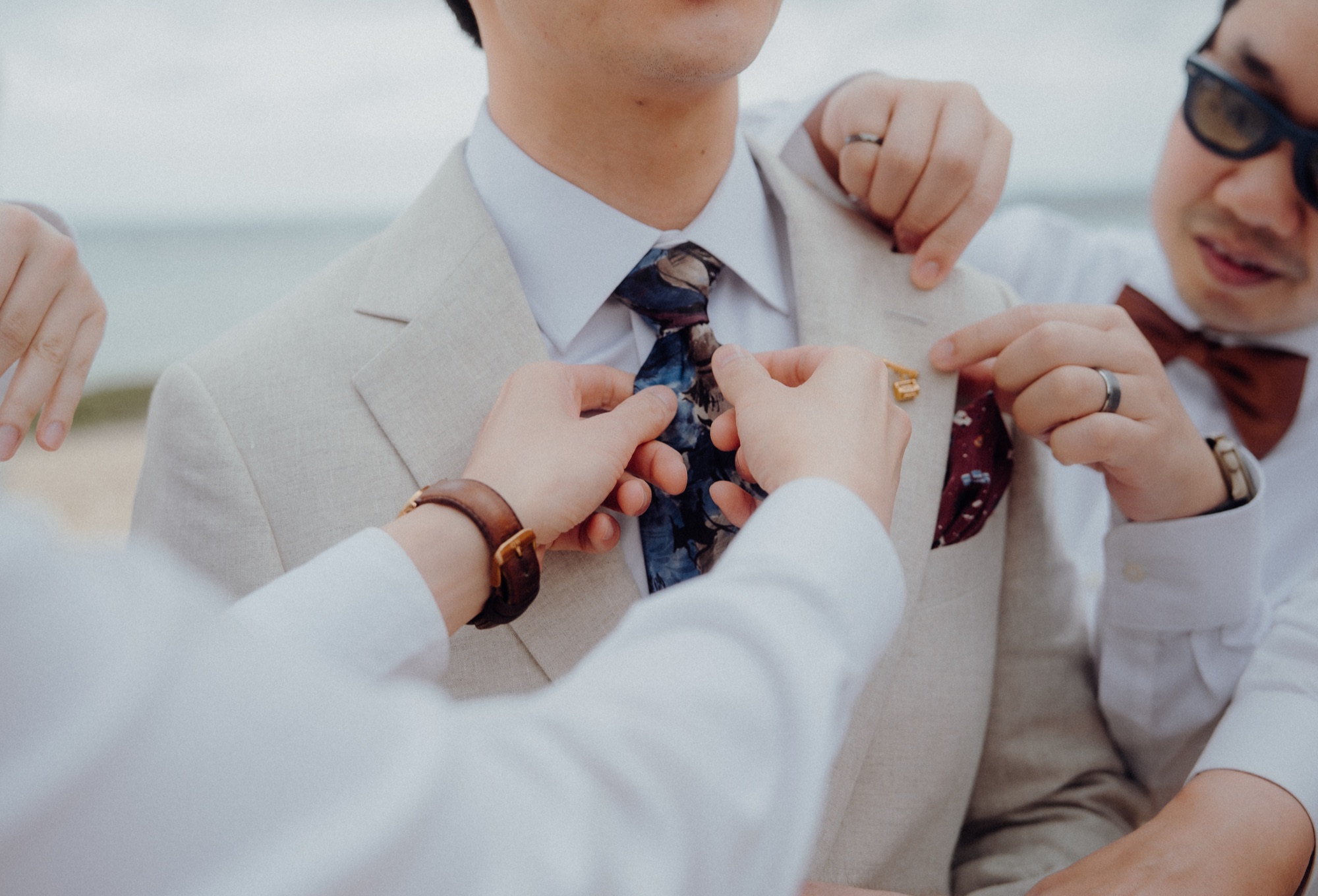 Jon & Constance destination wedding at ANA InterContinental Manza Beach Resort, Okinawa