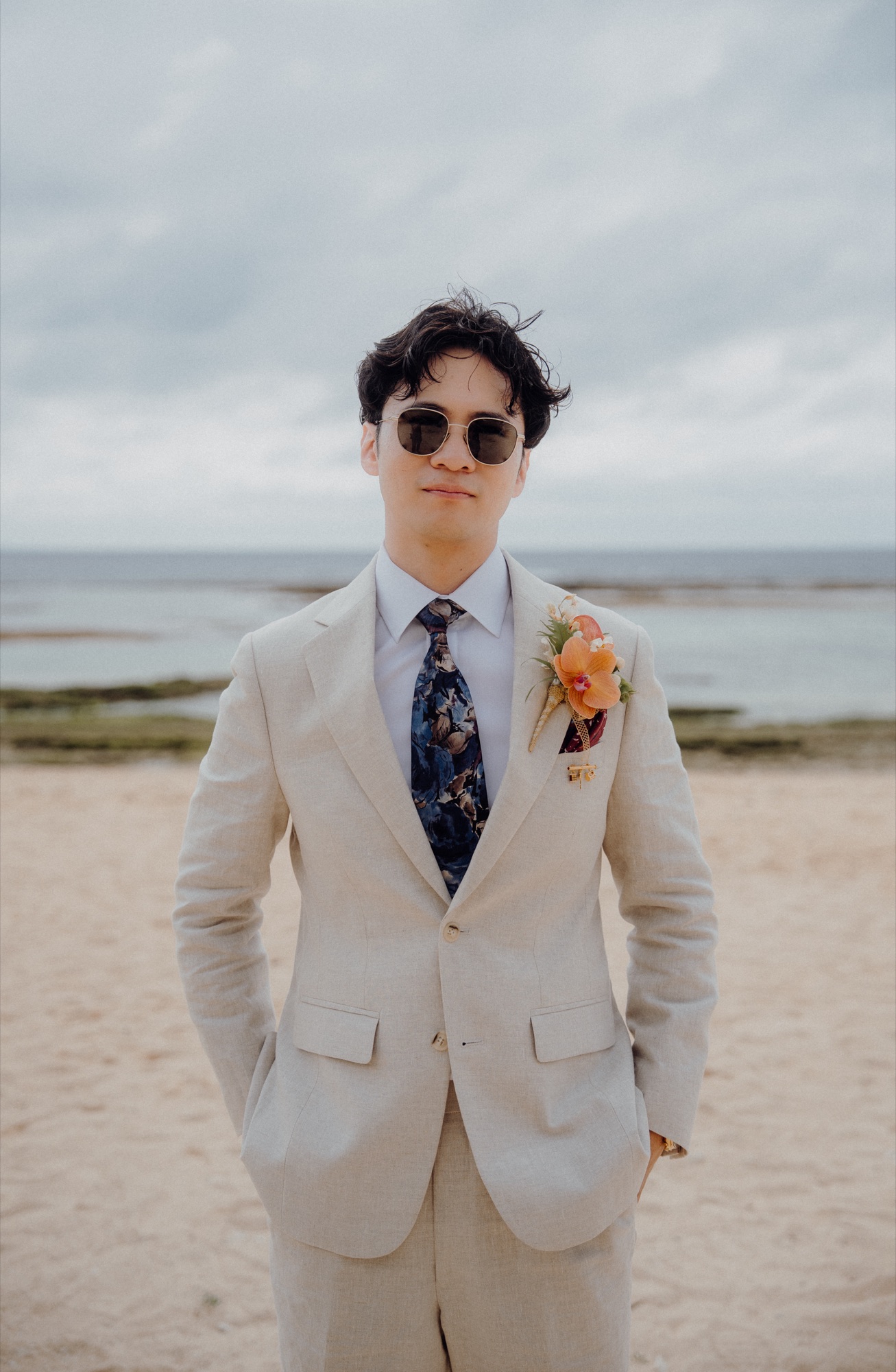 Jon & Constance destination wedding at ANA InterContinental Manza Beach Resort, Okinawa