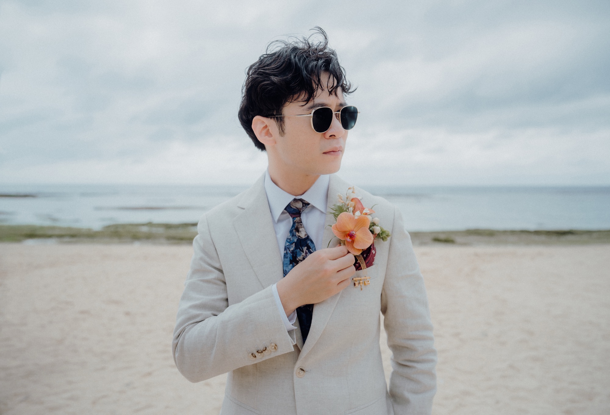 Jon & Constance destination wedding at ANA InterContinental Manza Beach Resort, Okinawa