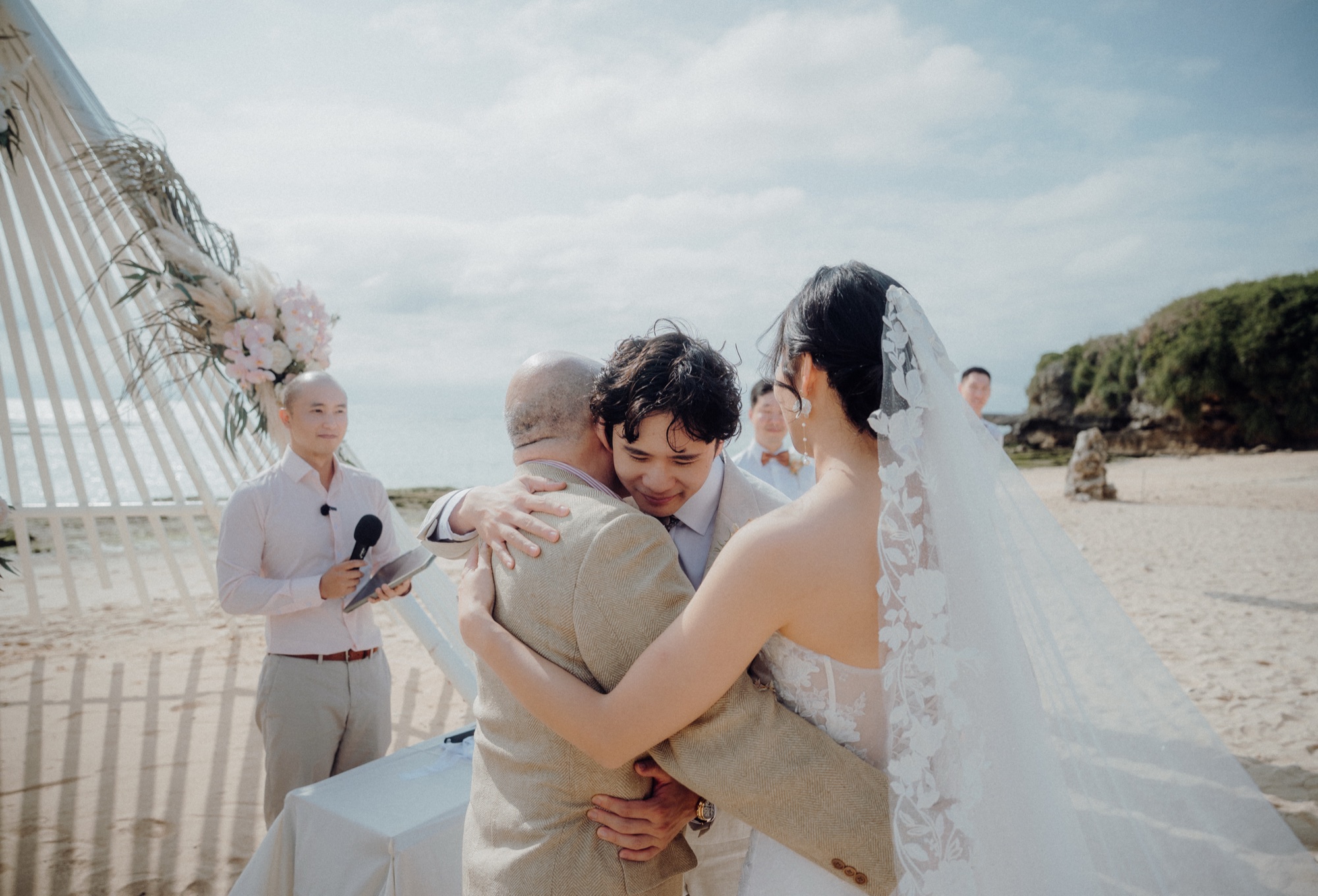 Jon & Constance destination wedding at ANA InterContinental Manza Beach Resort, Okinawa