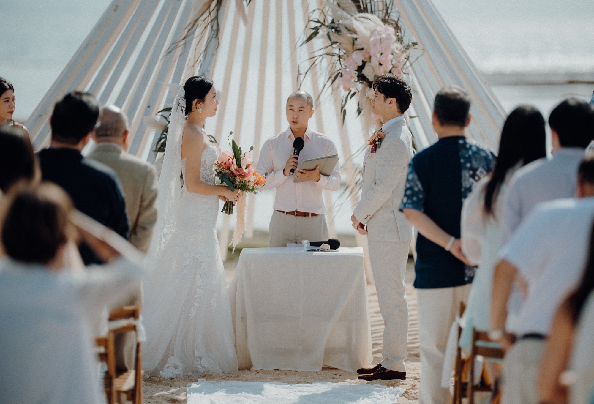 Jon & Constance destination wedding at ANA InterContinental Manza Beach Resort, Okinawa