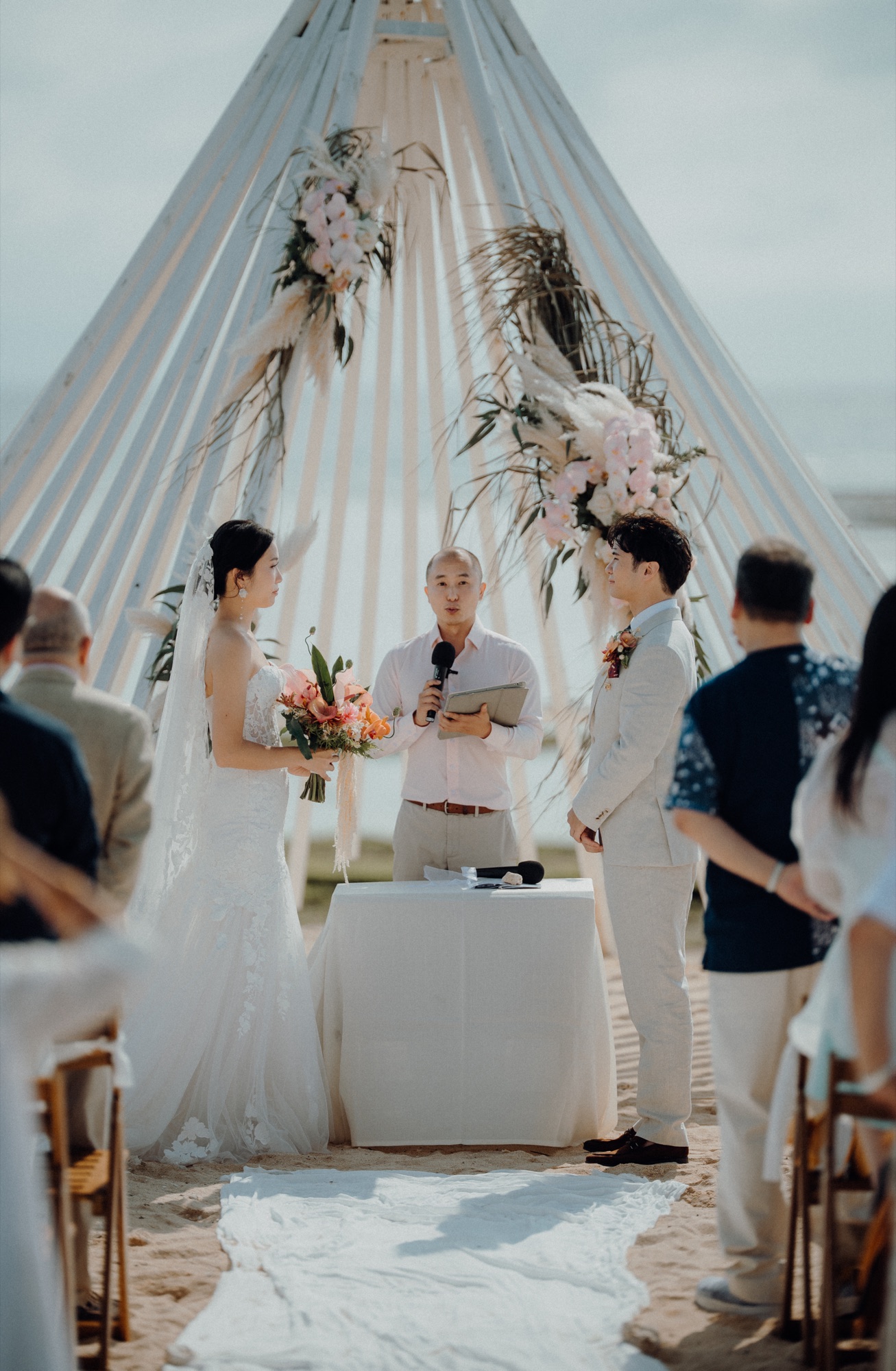 Jon & Constance destination wedding at ANA InterContinental Manza Beach Resort, Okinawa