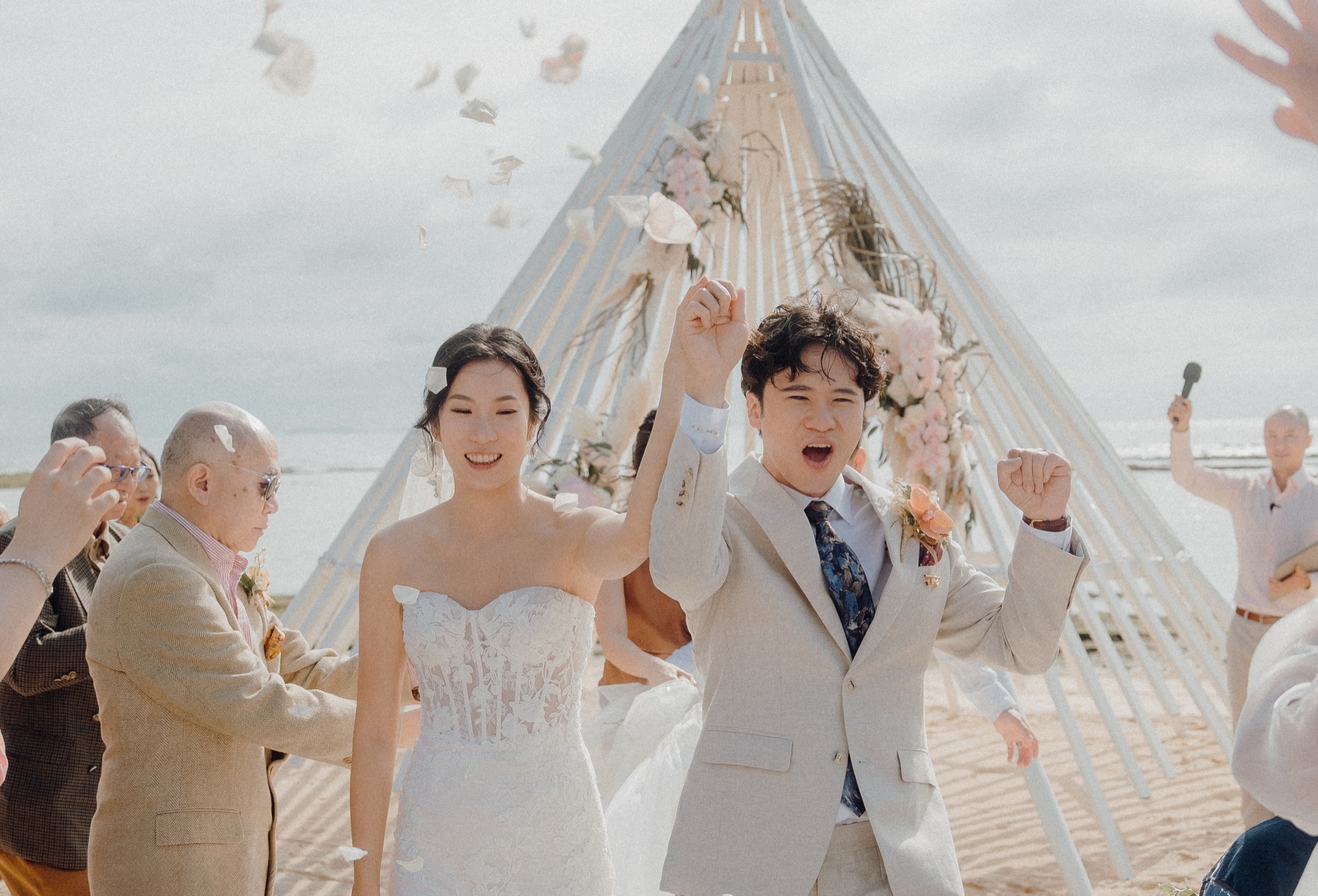 Jon & Constance destination wedding at ANA InterContinental Manza Beach Resort, Okinawa