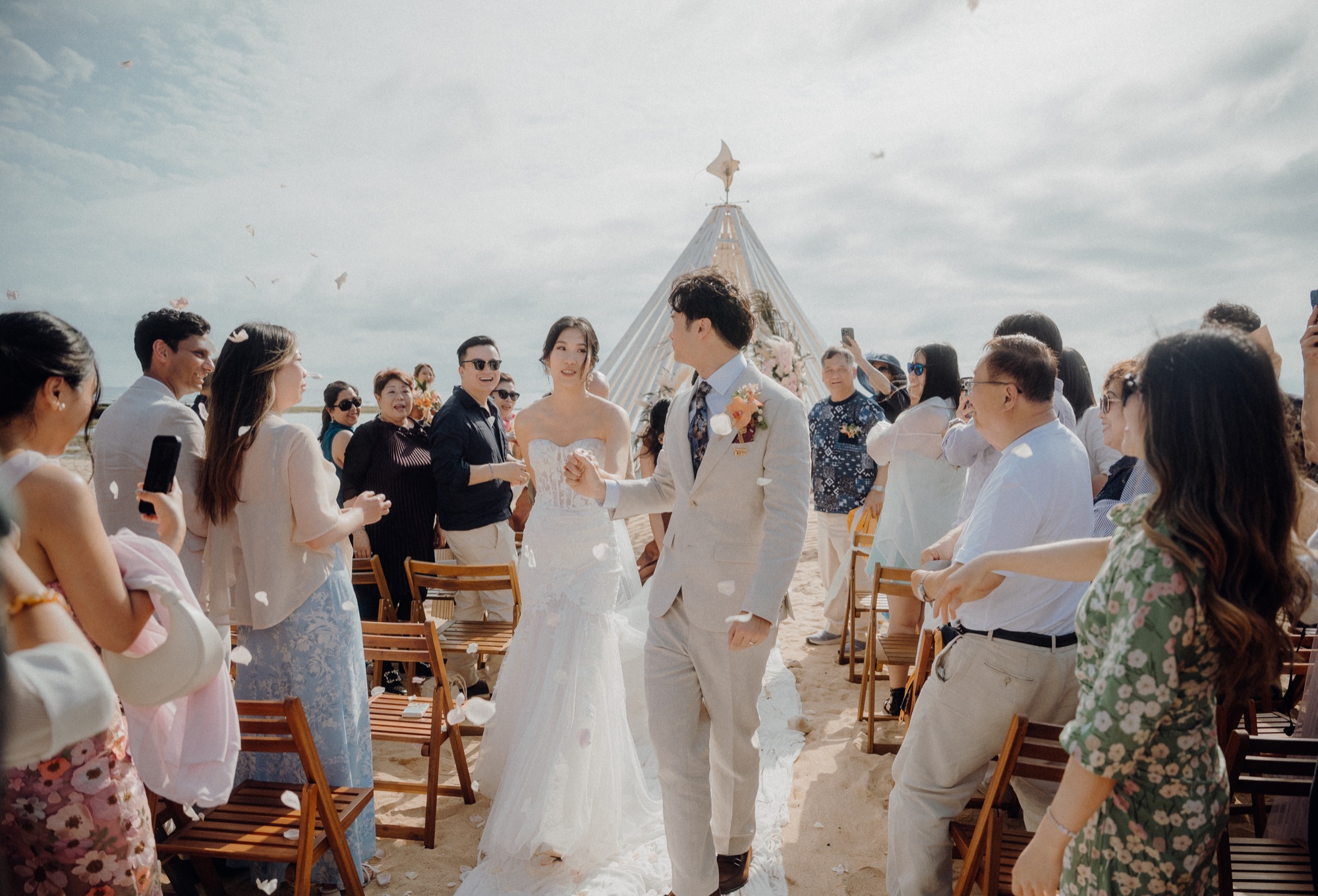 Jon & Constance destination wedding at ANA InterContinental Manza Beach Resort, Okinawa
