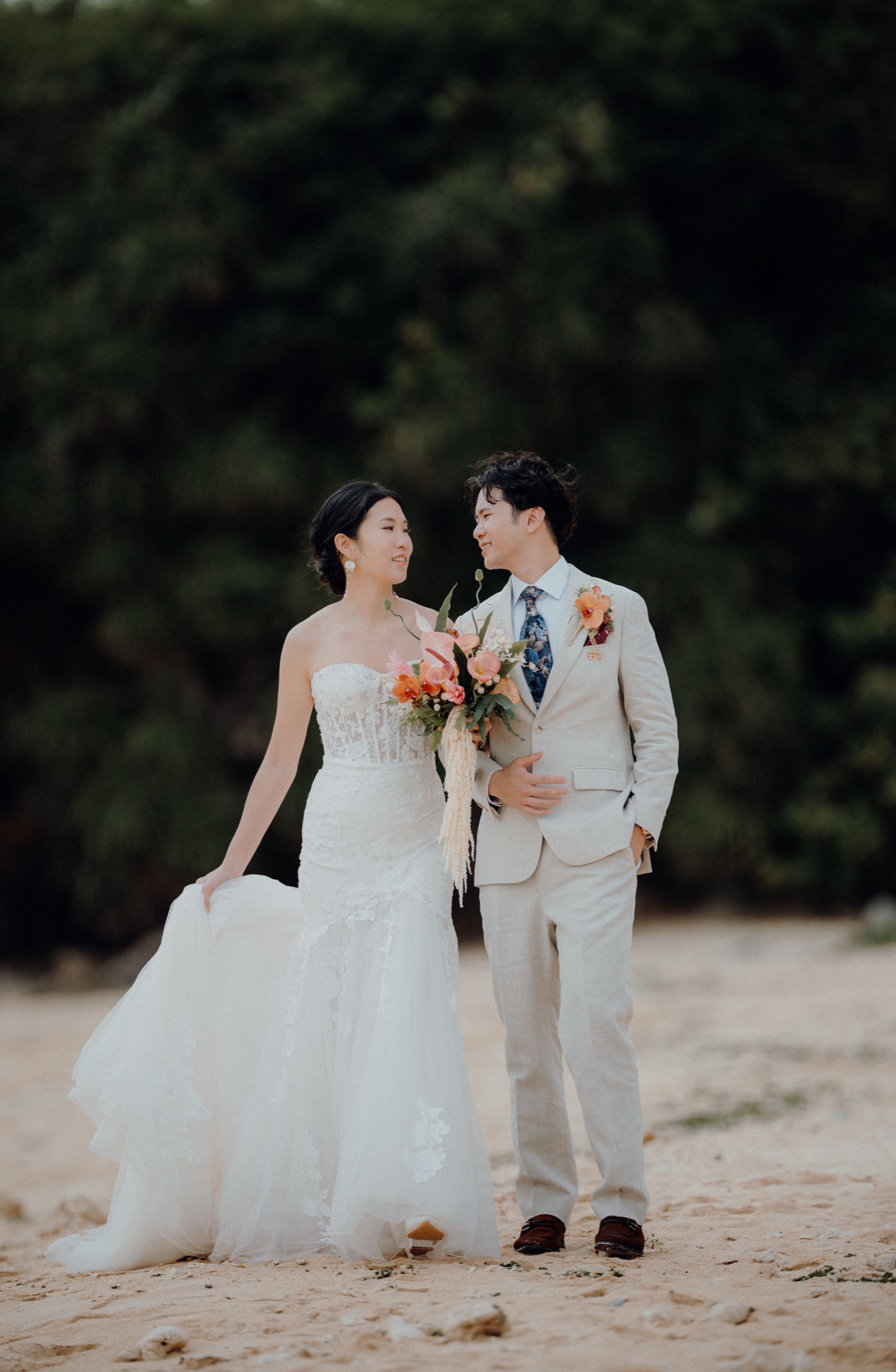 Jon & Constance destination wedding at ANA InterContinental Manza Beach Resort, Okinawa