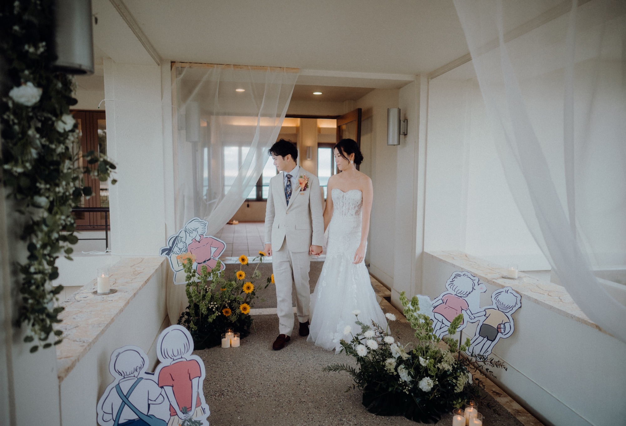 Jon & Constance destination wedding at ANA InterContinental Manza Beach Resort, Okinawa