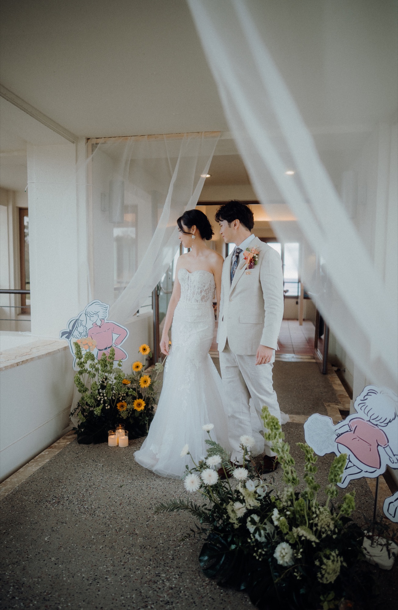 Jon & Constance destination wedding at ANA InterContinental Manza Beach Resort, Okinawa
