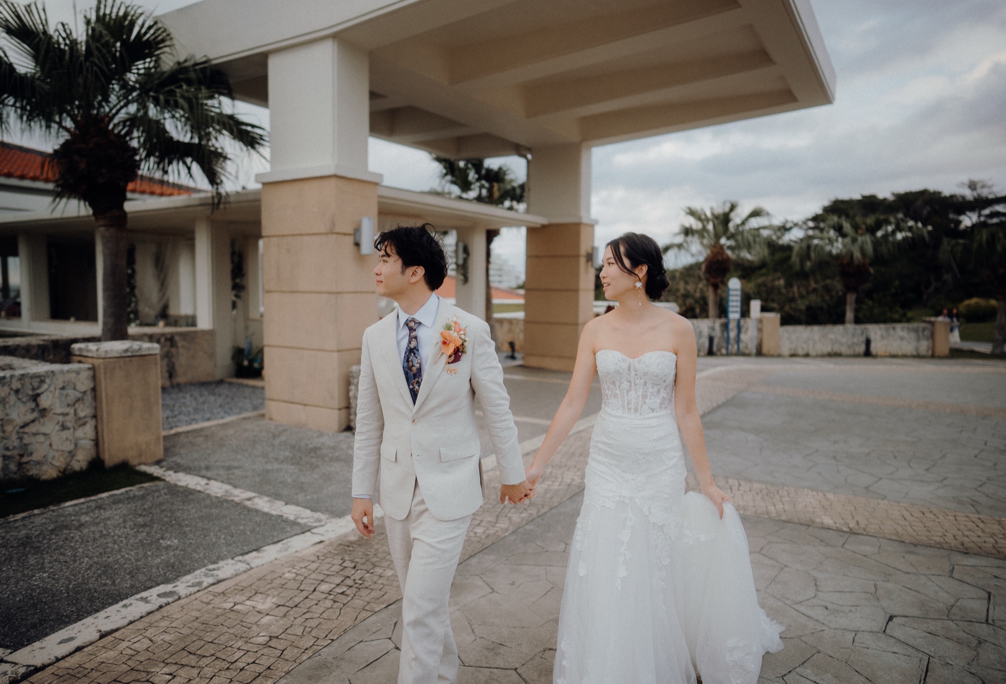 Jon & Constance destination wedding at ANA InterContinental Manza Beach Resort, Okinawa