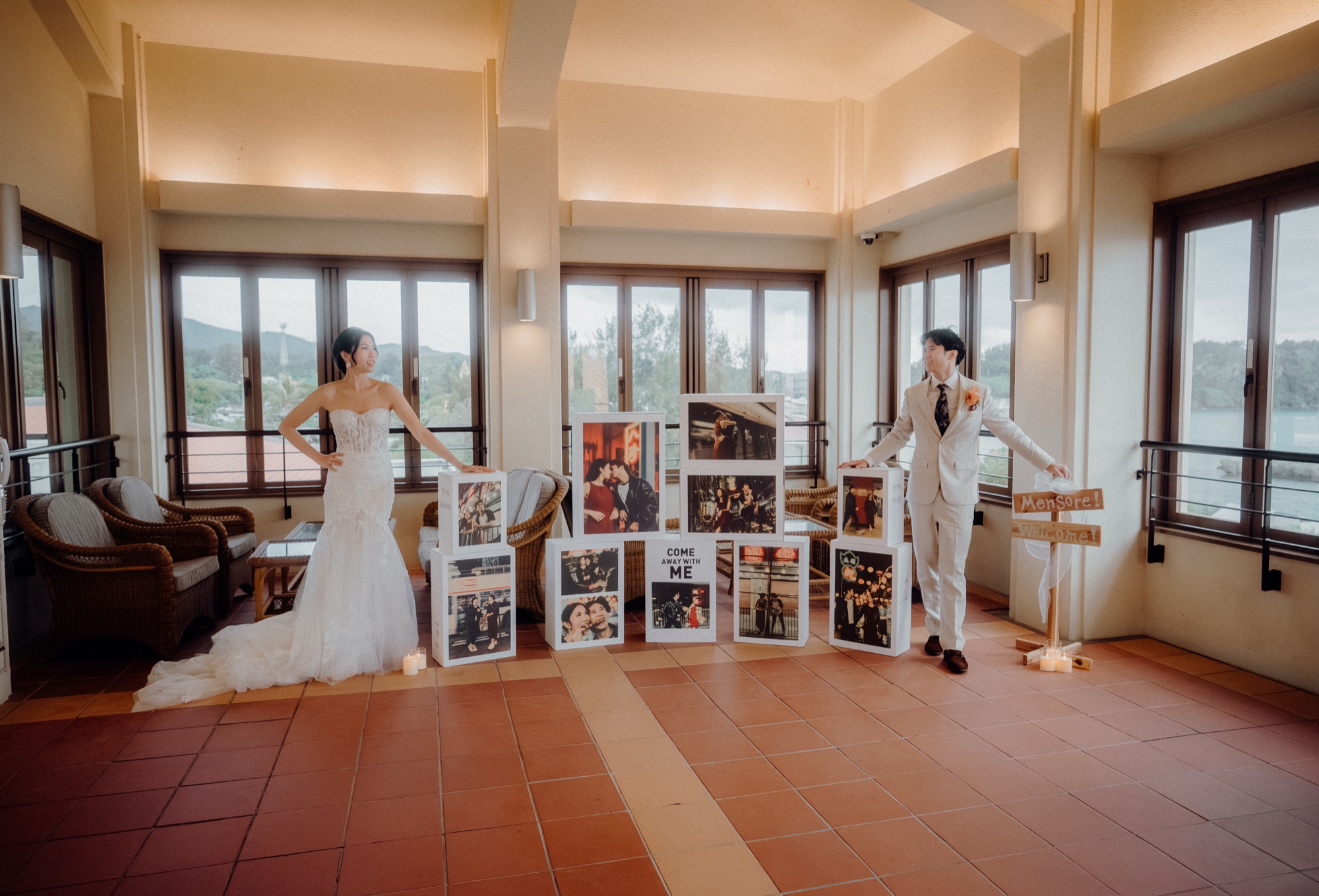 Jon & Constance destination wedding at ANA InterContinental Manza Beach Resort, Okinawa