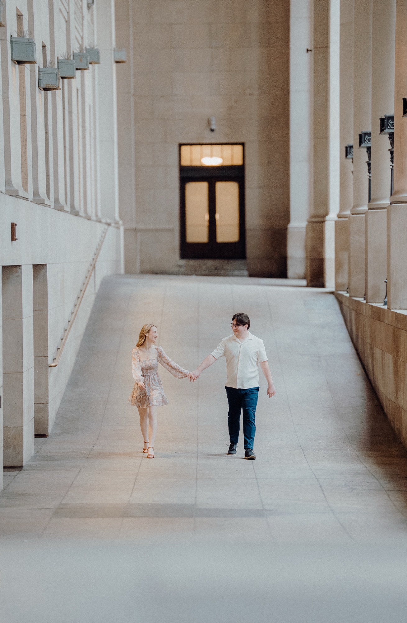 David and Alyana engagement session at the Rogers Centre in Toronto