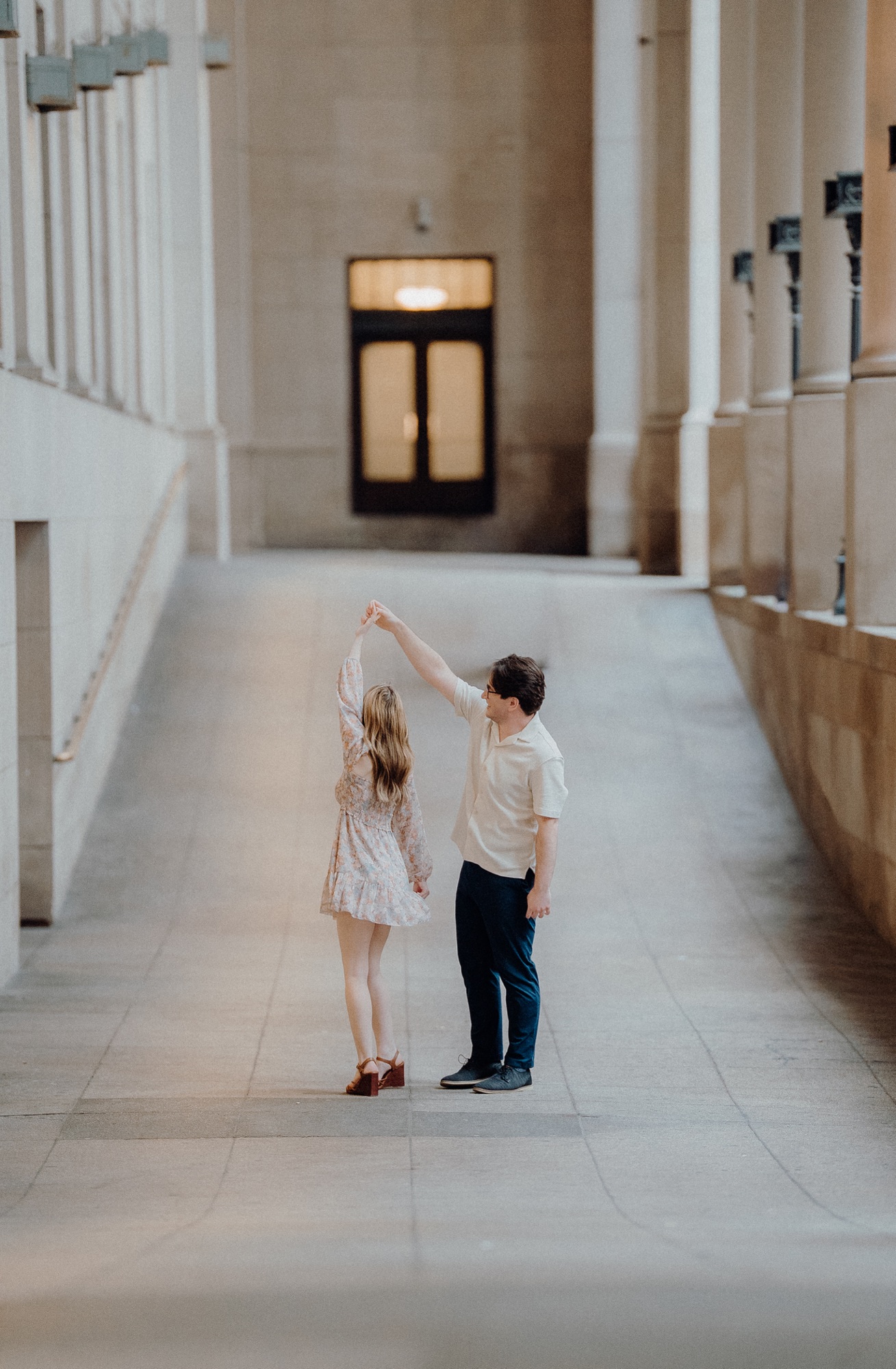 David and Alyana engagement session at the Rogers Centre in Toronto