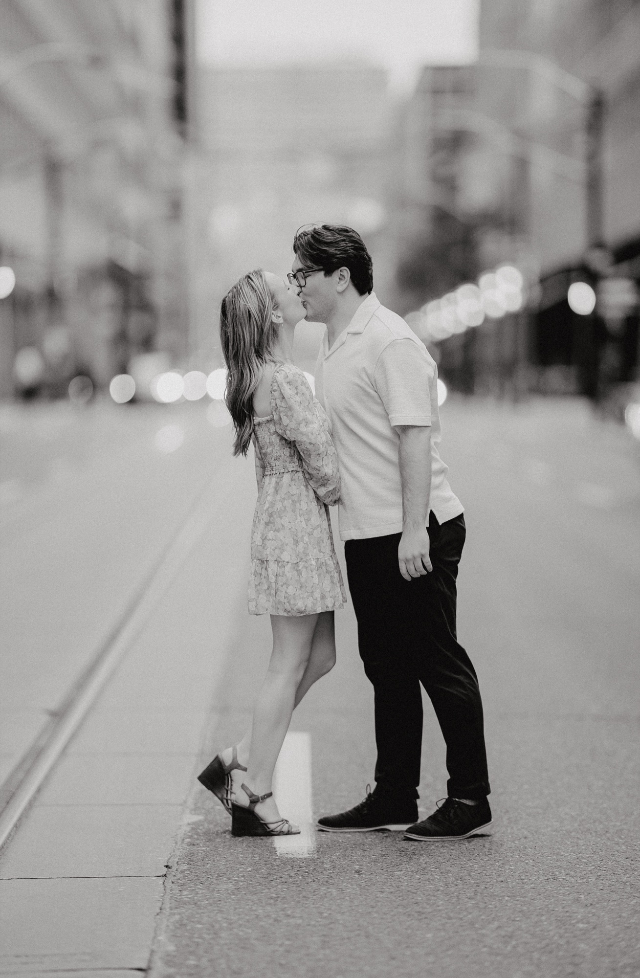 David and Alyana engagement session at the Rogers Centre in Toronto