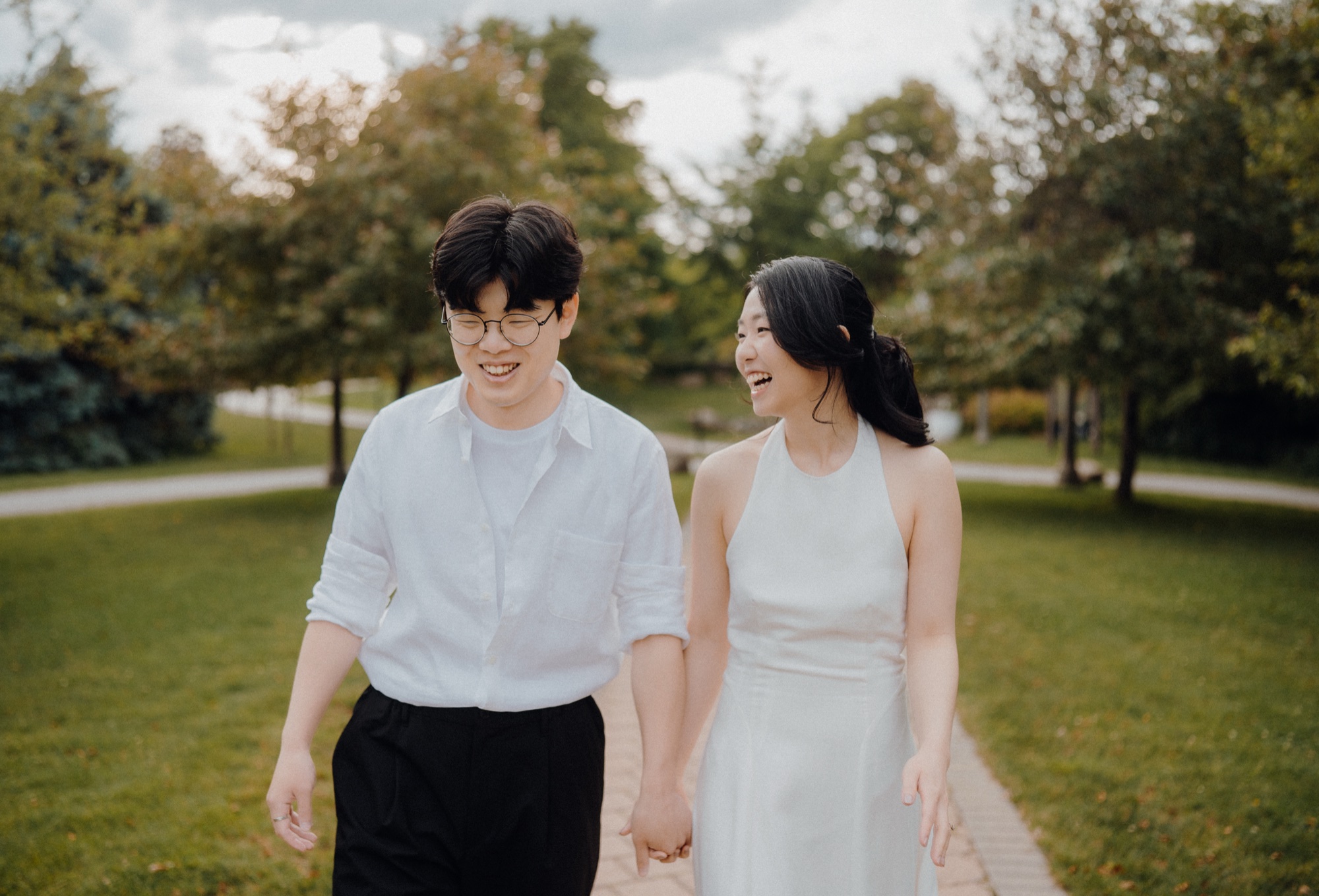 Justin & Sharon engagement session at The Valley, UTSC, Scarborough, ON