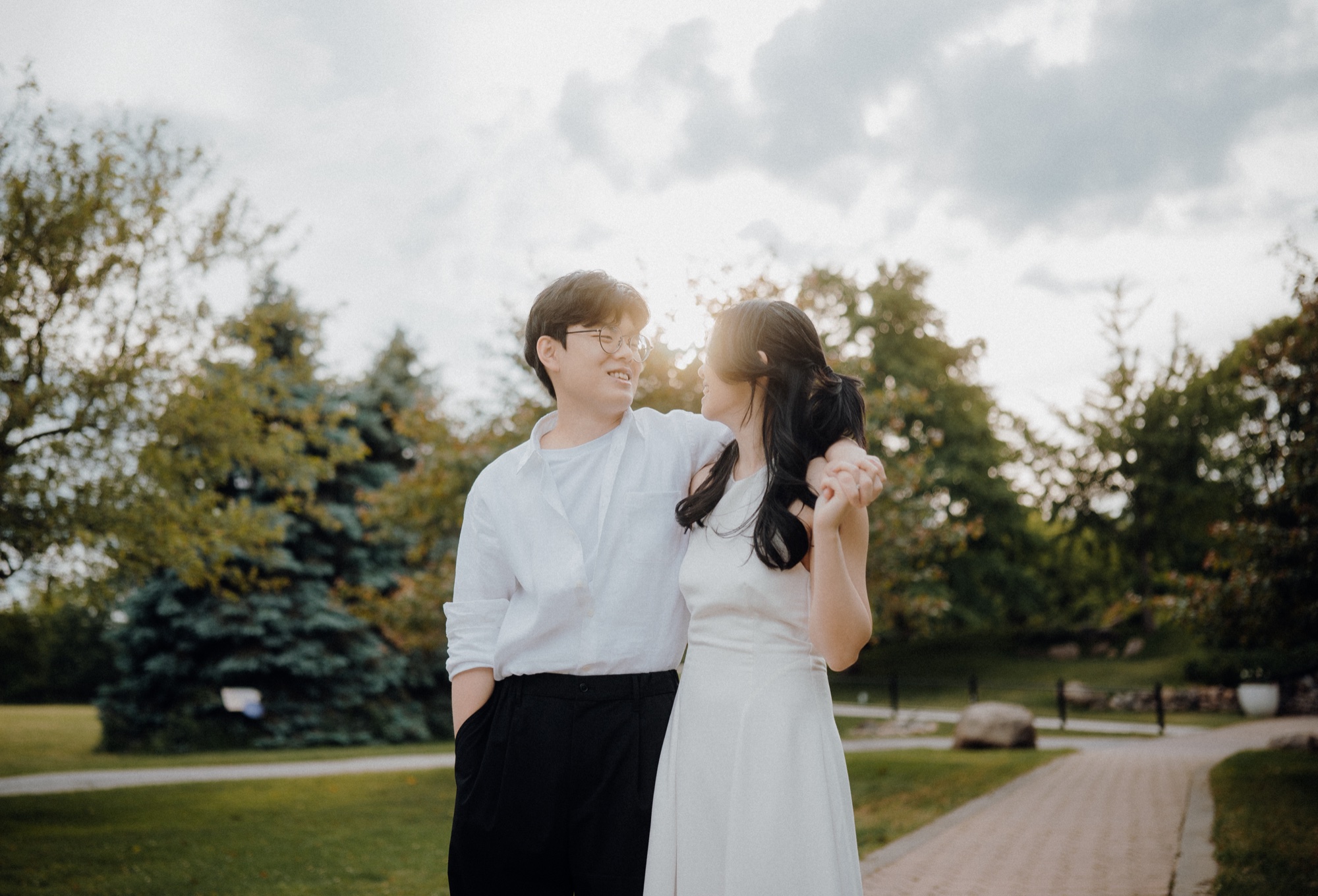 Justin & Sharon engagement session at The Valley, UTSC, Scarborough, ON