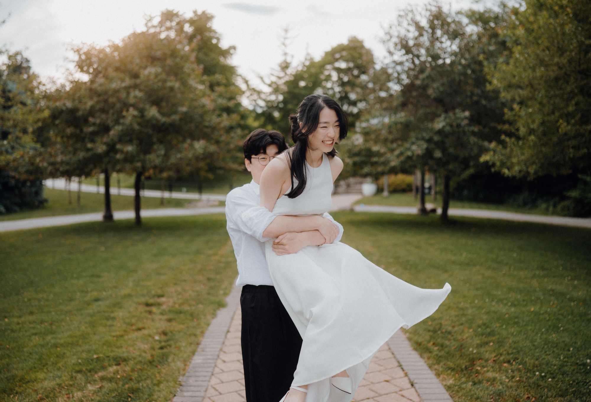 Justin & Sharon engagement session at The Valley, UTSC, Scarborough, ON