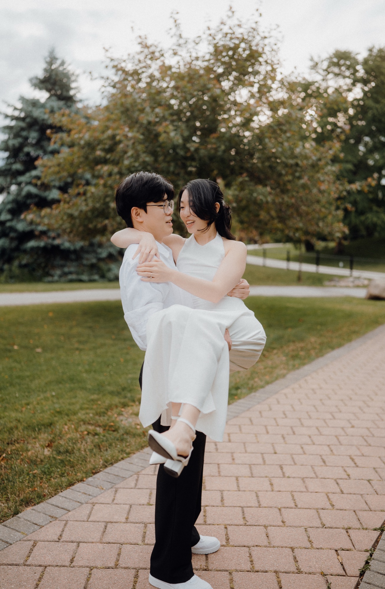 Justin & Sharon engagement session at The Valley, UTSC, Scarborough, ON