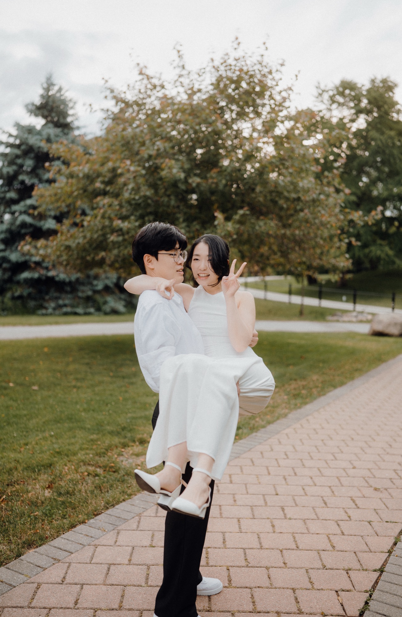 Justin & Sharon engagement session at The Valley, UTSC, Scarborough, ON