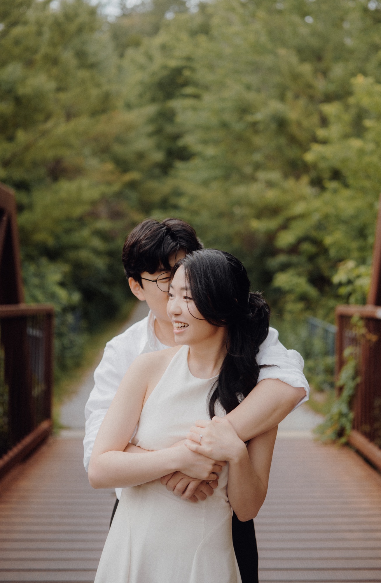 Justin & Sharon engagement session at The Valley, UTSC, Scarborough, ON