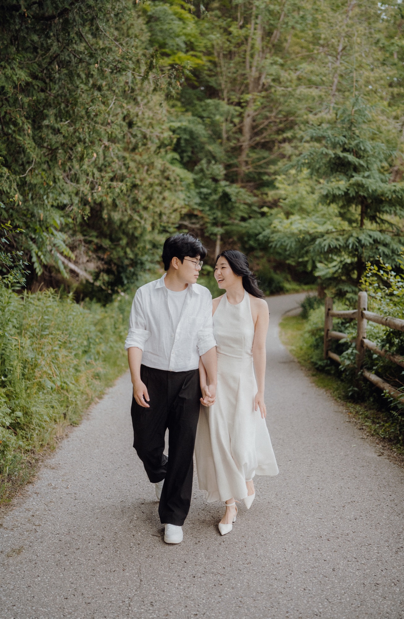 Justin & Sharon engagement session at The Valley, UTSC, Scarborough, ON