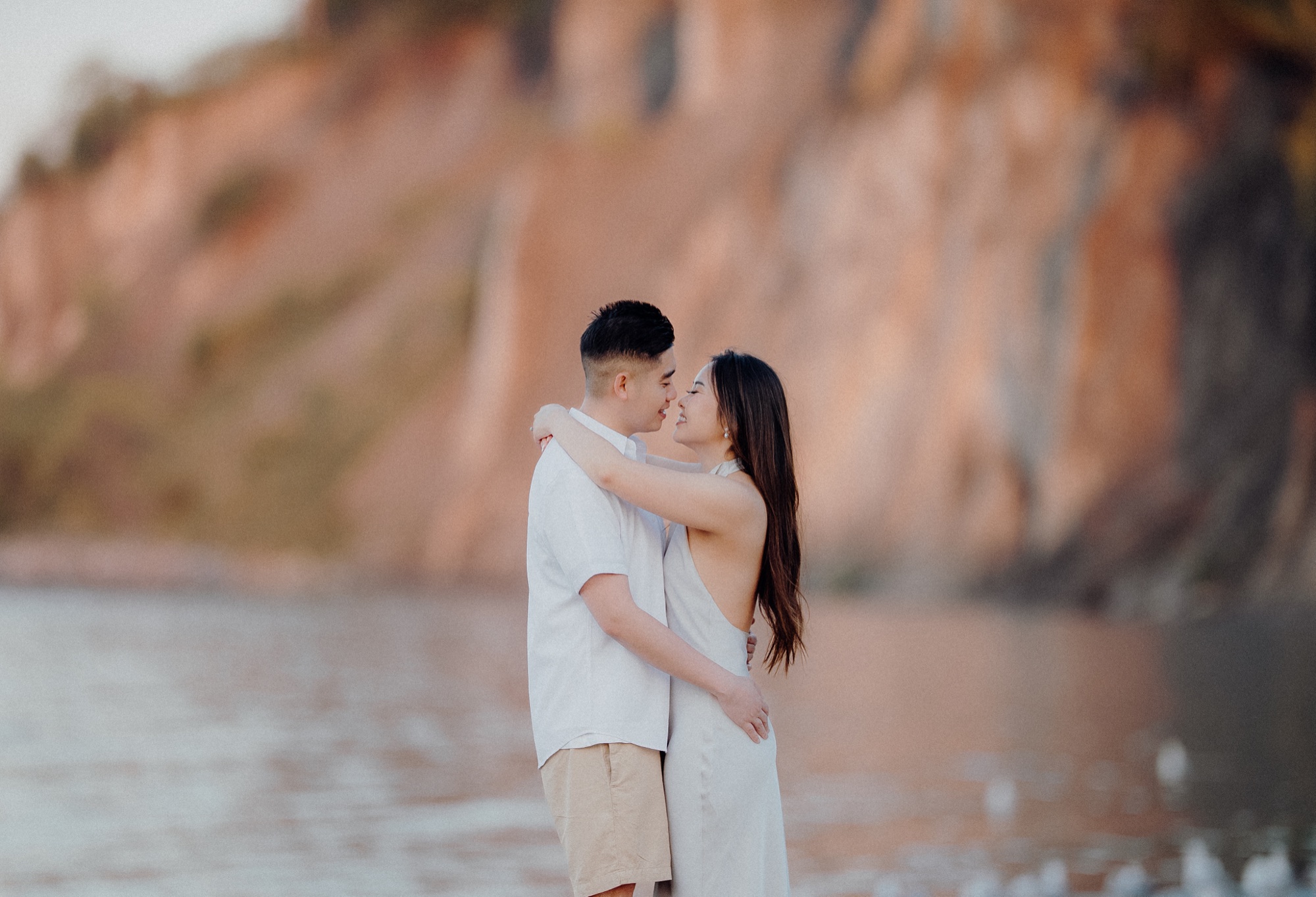 Tommy & Elen engagement session at Scarborough Bluffs, Scarborough, ON