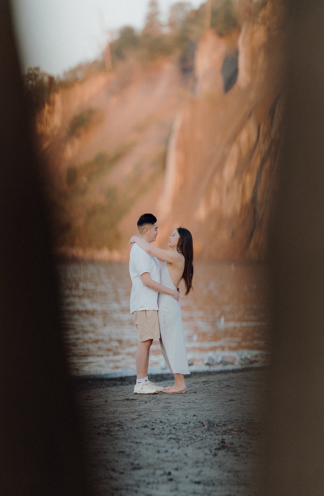 Tommy & Elen engagement session at Scarborough Bluffs, Scarborough, ON