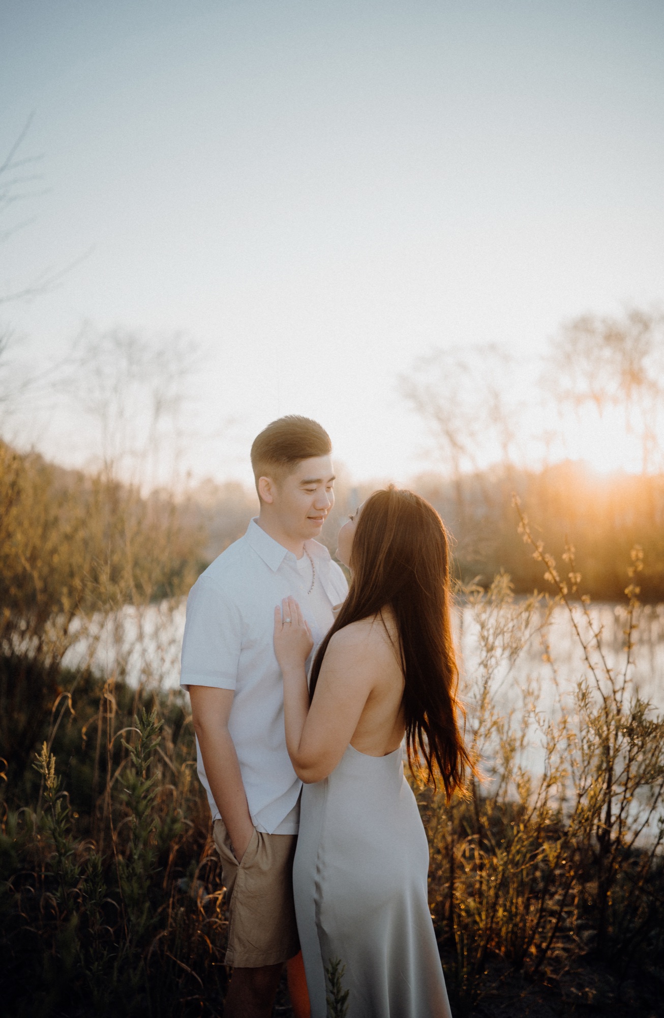 Tommy & Elen engagement session at Scarborough Bluffs, Scarborough, ON