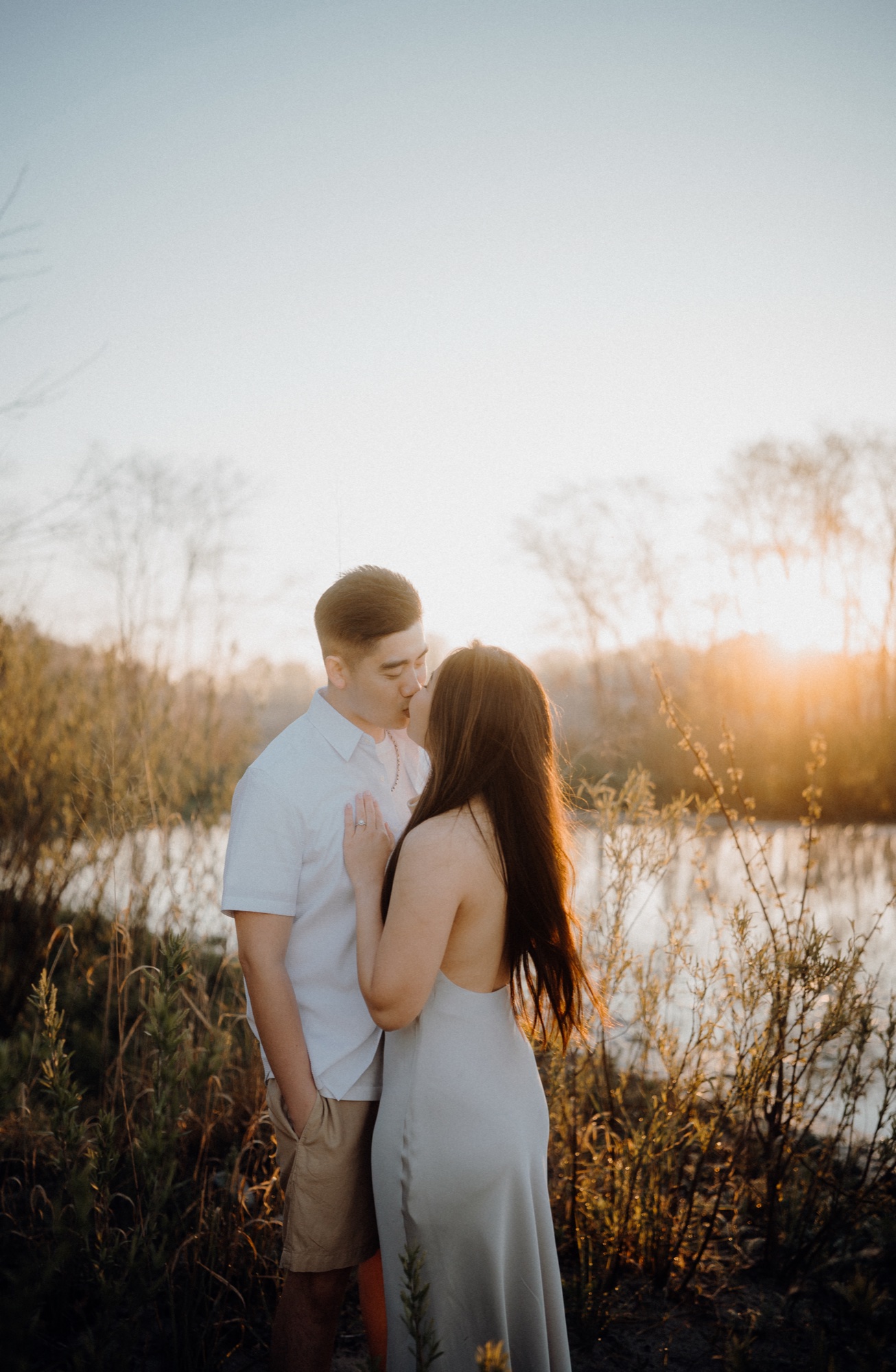 Tommy & Elen engagement session at Scarborough Bluffs, Scarborough, ON