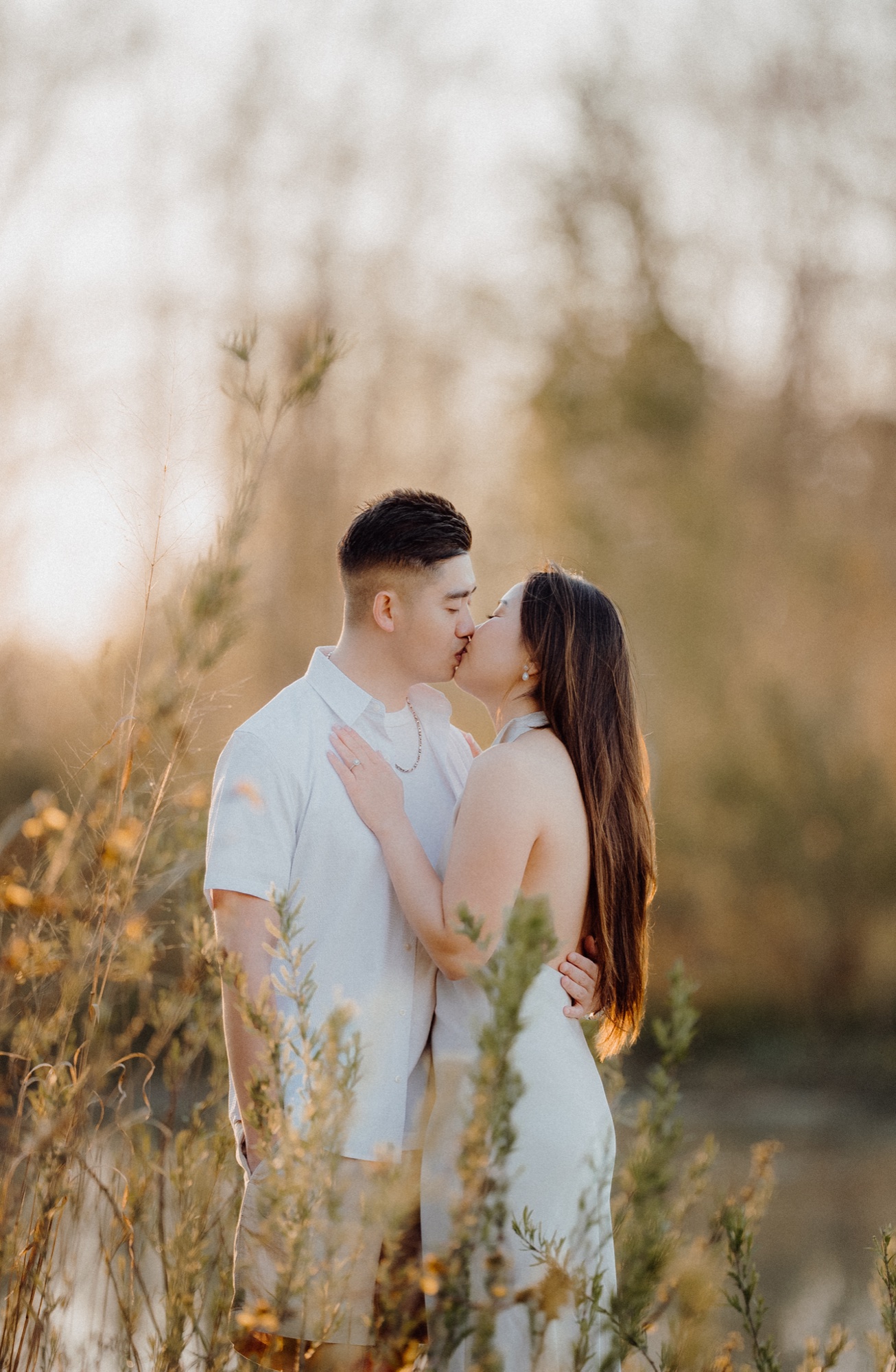 Tommy & Elen engagement session at Scarborough Bluffs, Scarborough, ON