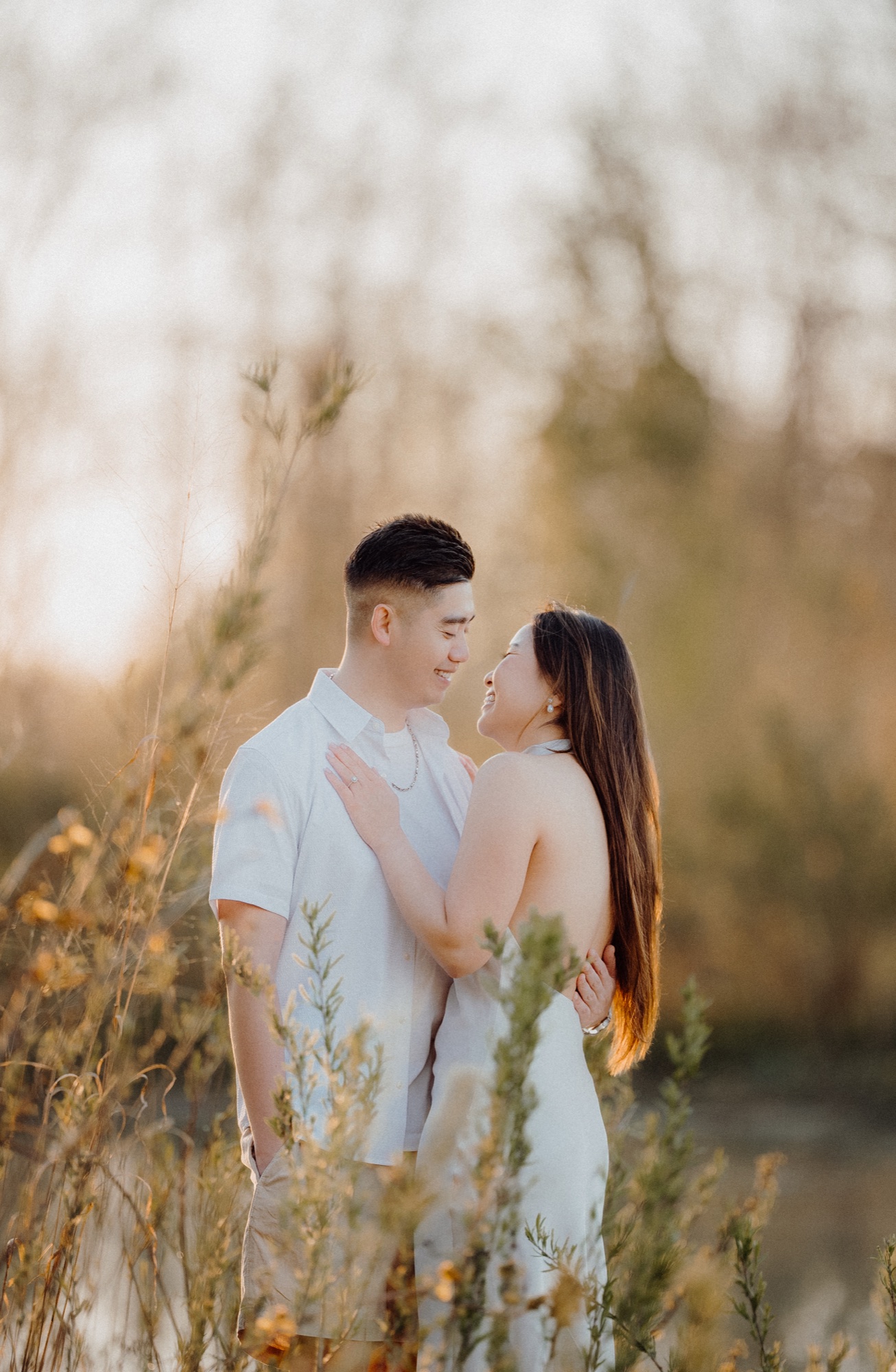 Tommy & Elen engagement session at Scarborough Bluffs, Scarborough, ON