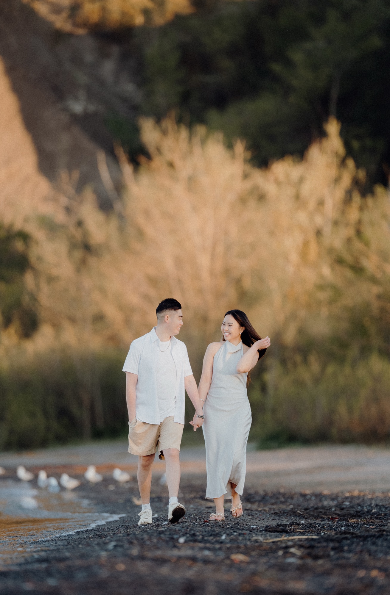 Tommy & Elen engagement session at Scarborough Bluffs, Scarborough, ON
