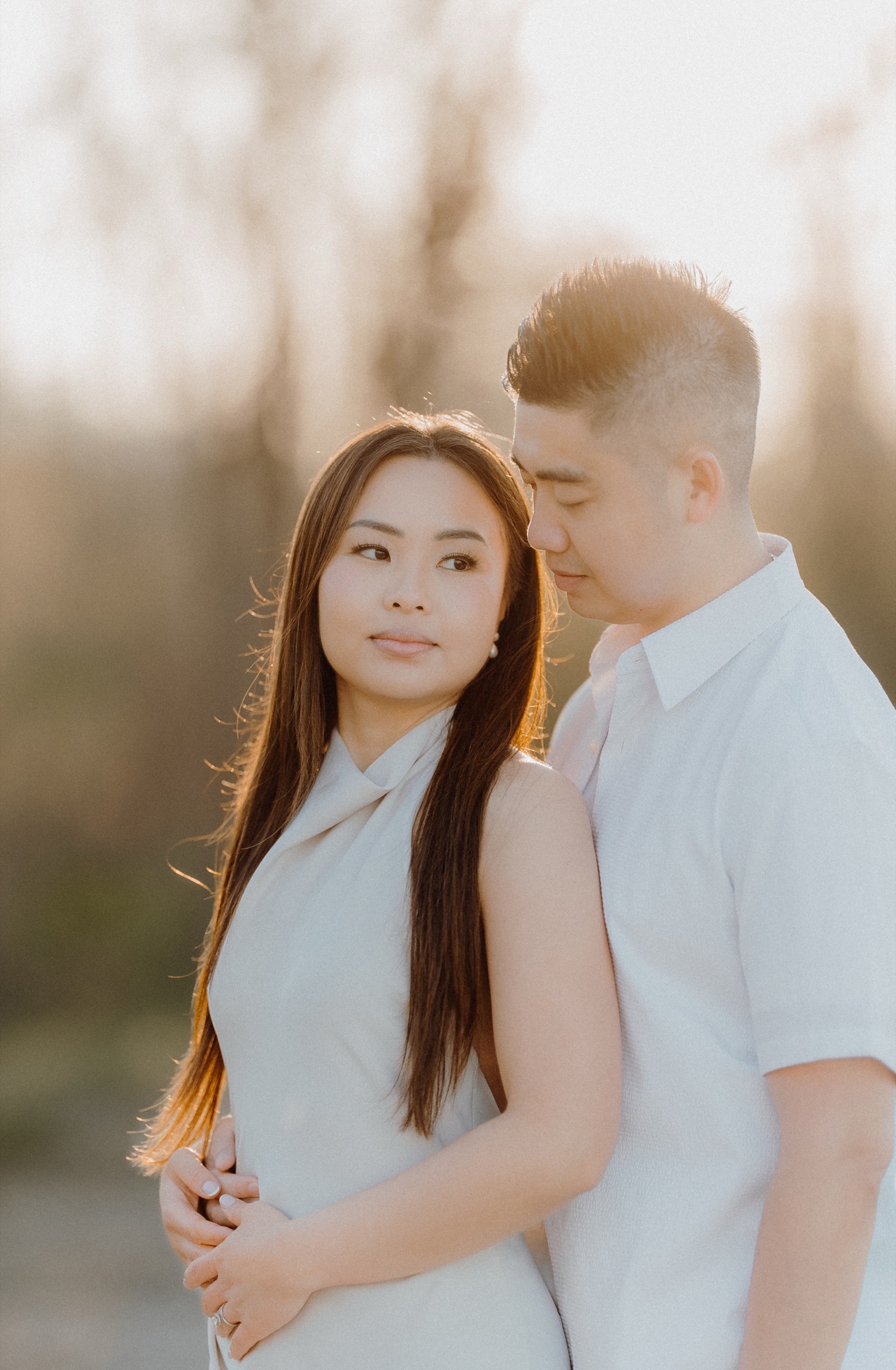 Tommy & Elen engagement session at Scarborough Bluffs, Scarborough, ON