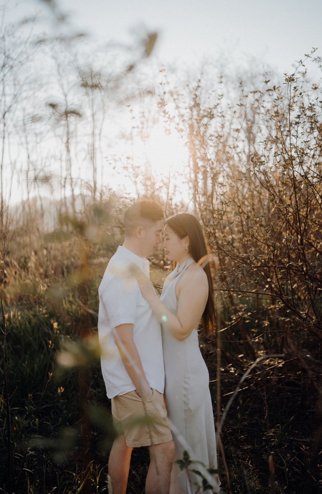 Tommy & Elen engagement session at Scarborough Bluffs, Scarborough, ON