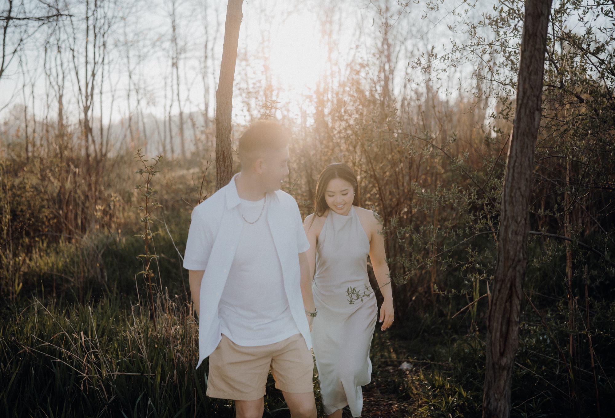 Tommy & Elen engagement session at Scarborough Bluffs, Scarborough, ON