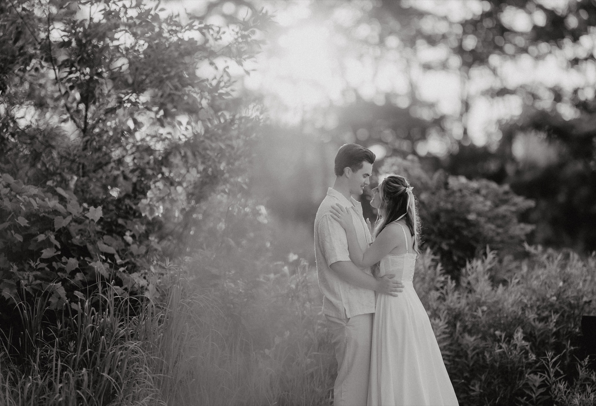 Zach & Heather sunrise engagement session at the Scarborough Bluffs, Toronto