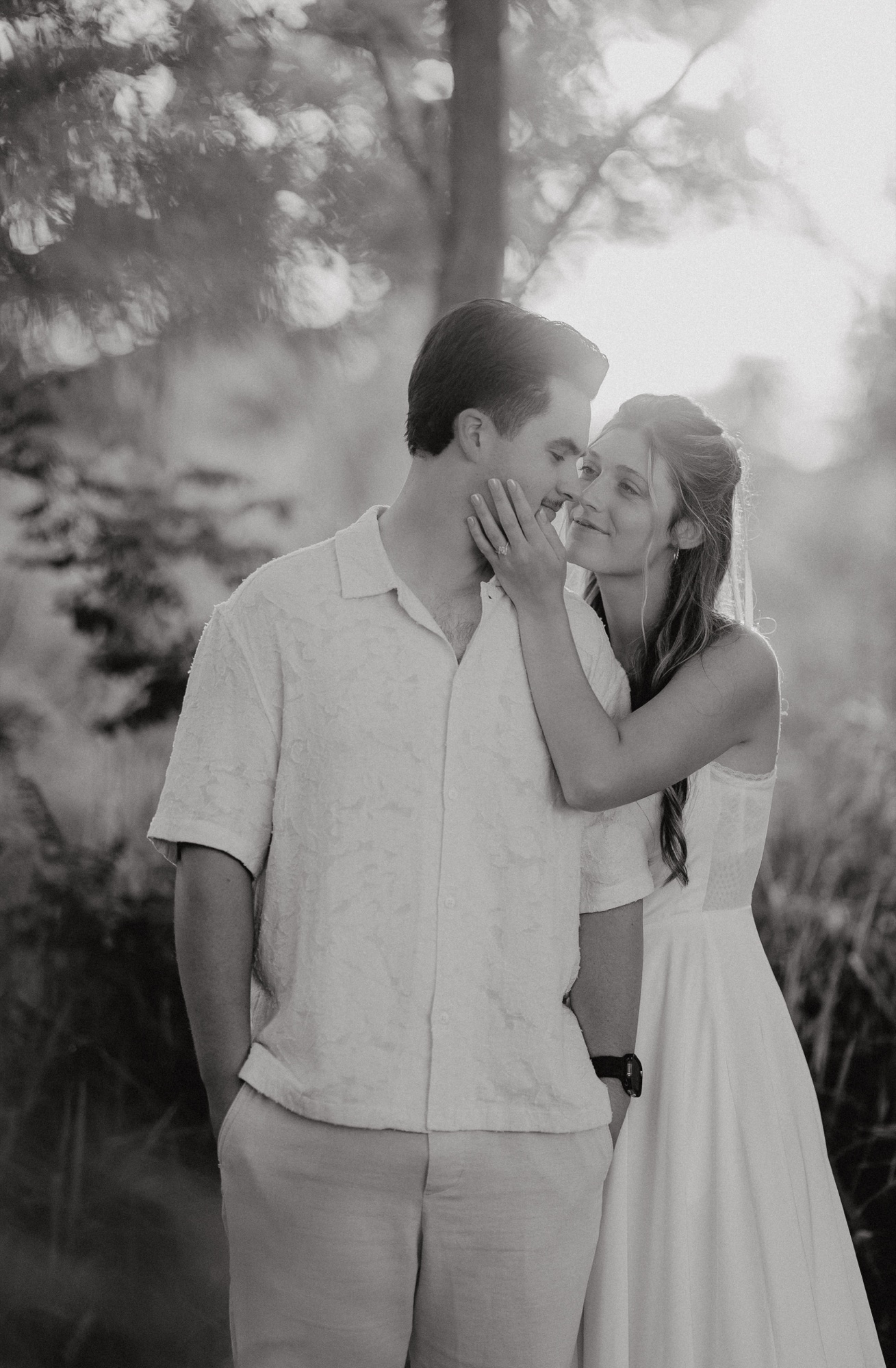 Zach & Heather sunrise engagement session at the Scarborough Bluffs, Toronto