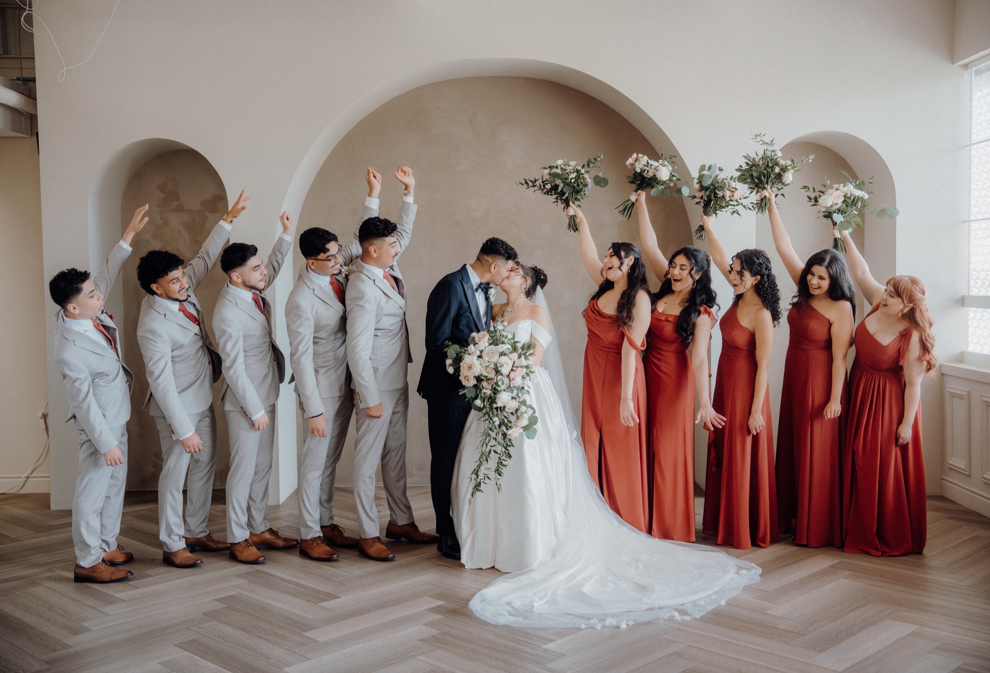 Reuben and Mary Coptic Orthodox wedding at Paradise Banquet Hall in Vaughan