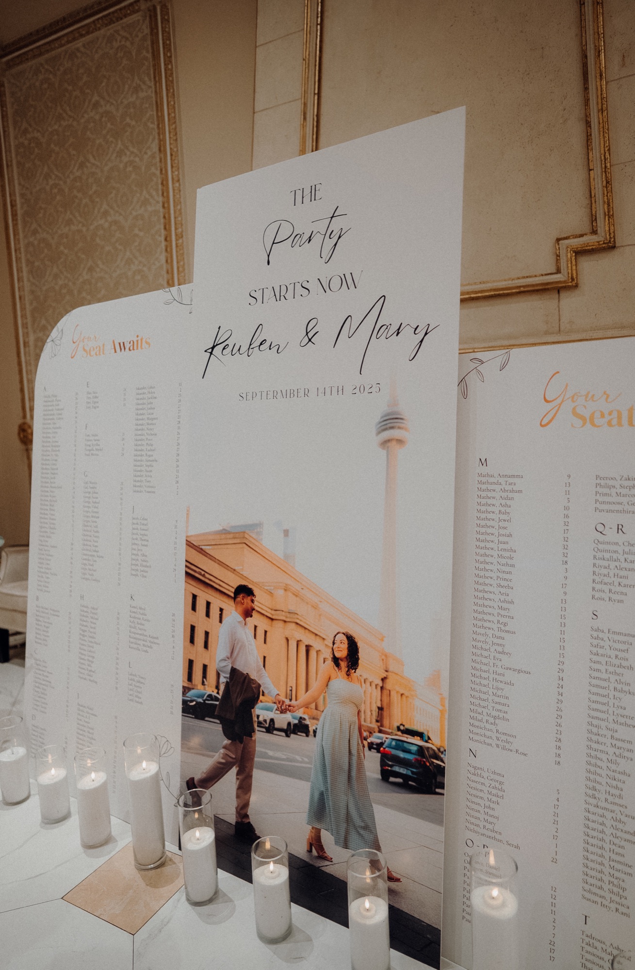 Reuben and Mary Coptic Orthodox wedding at Paradise Banquet Hall in Vaughan