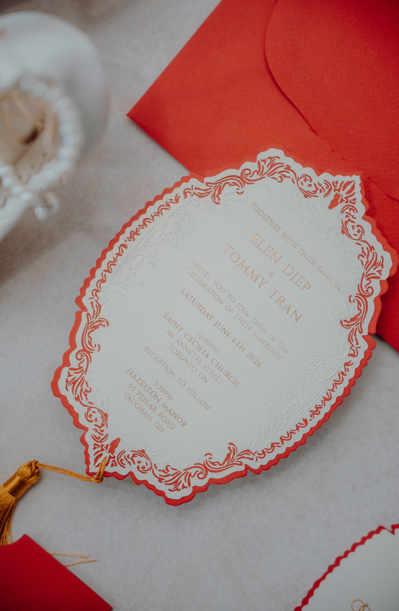 Tommy & Elen wedding at Hazelton Manor, Vaughan, ON